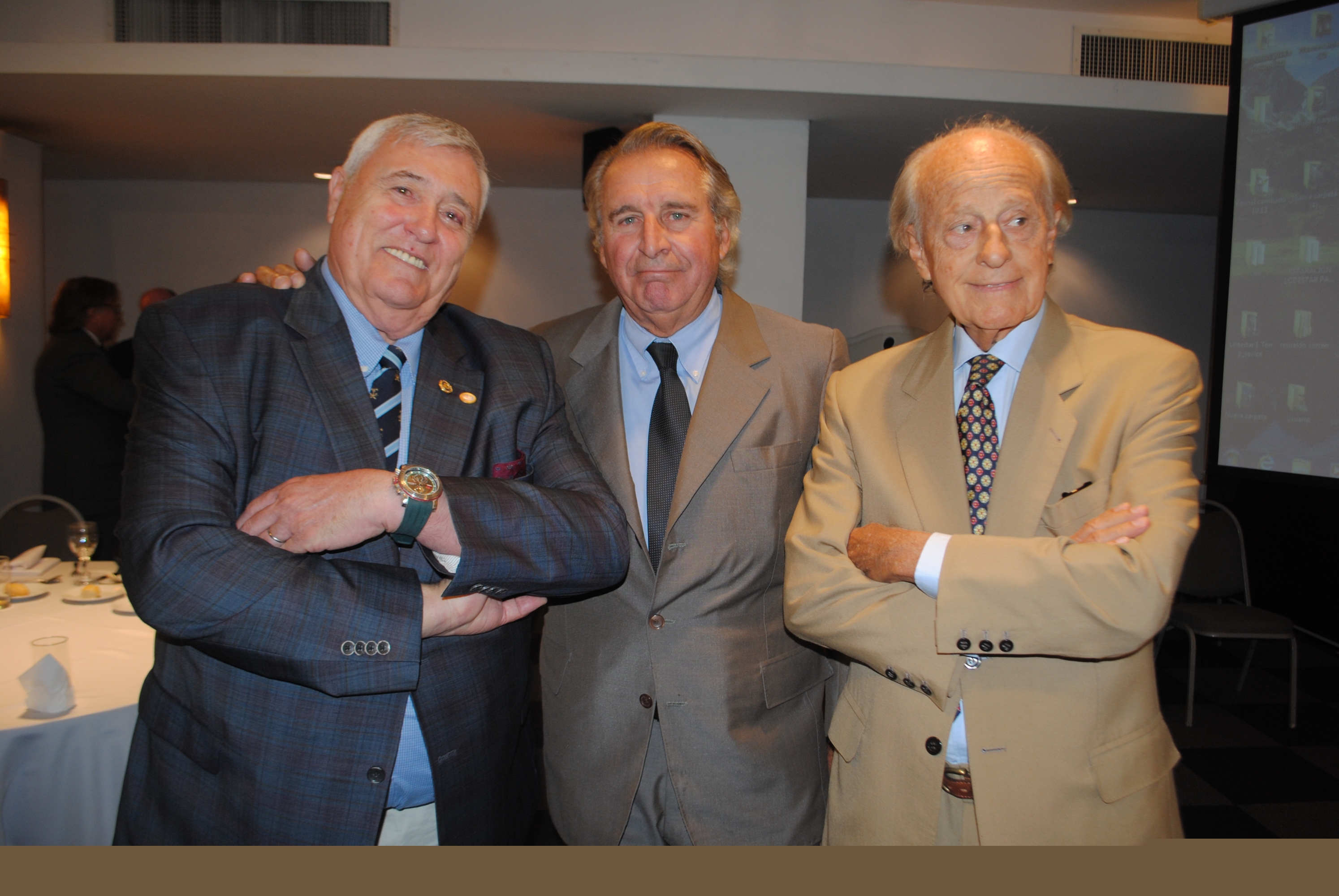 Gonzalo Dupont, Eduardo Mezzera, Jorge Egozcue.