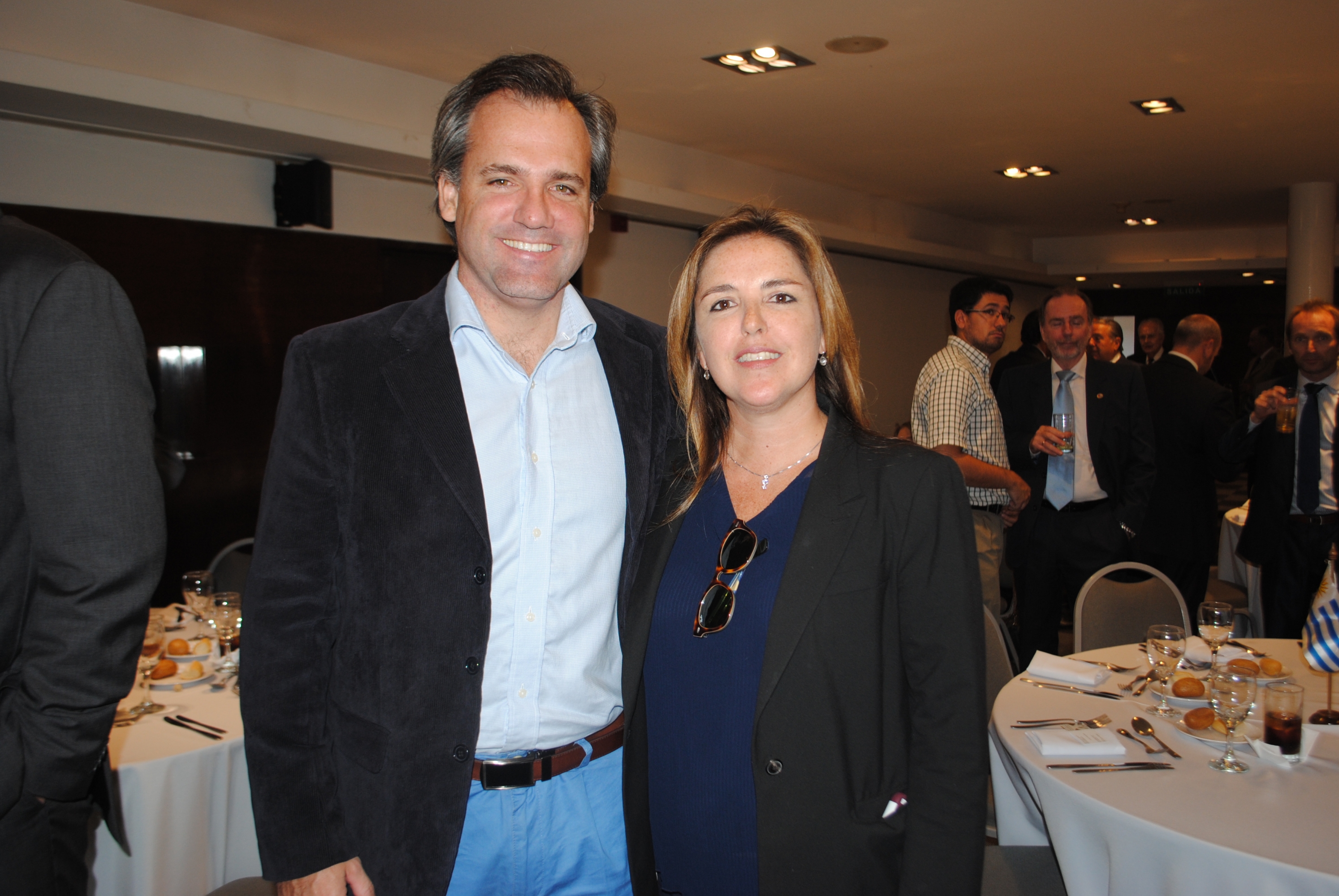 Natalia y Joaquín Deambrosi.