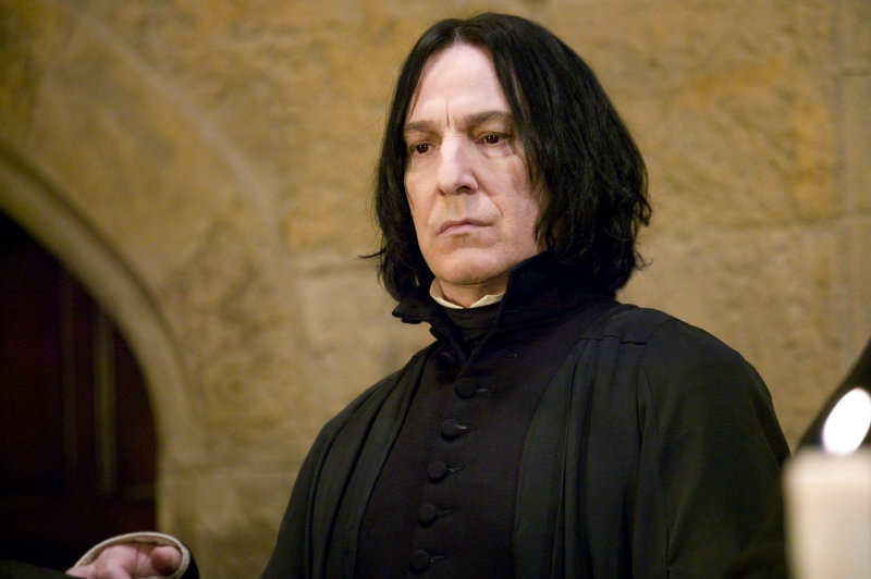Severus Snape, el personaje de Harry Potter. Foto: Difusión