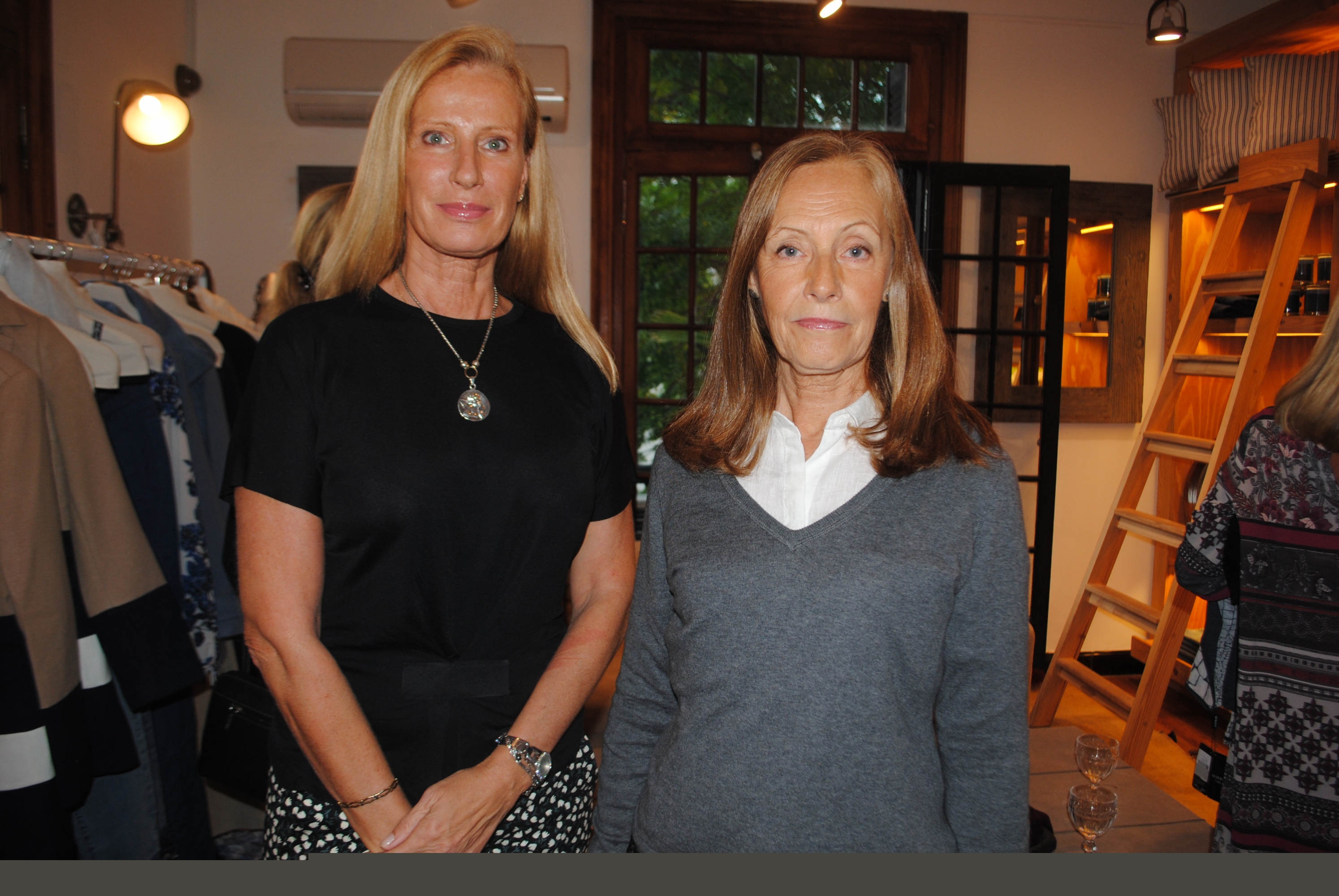 Inés y Mercedes Clavier.