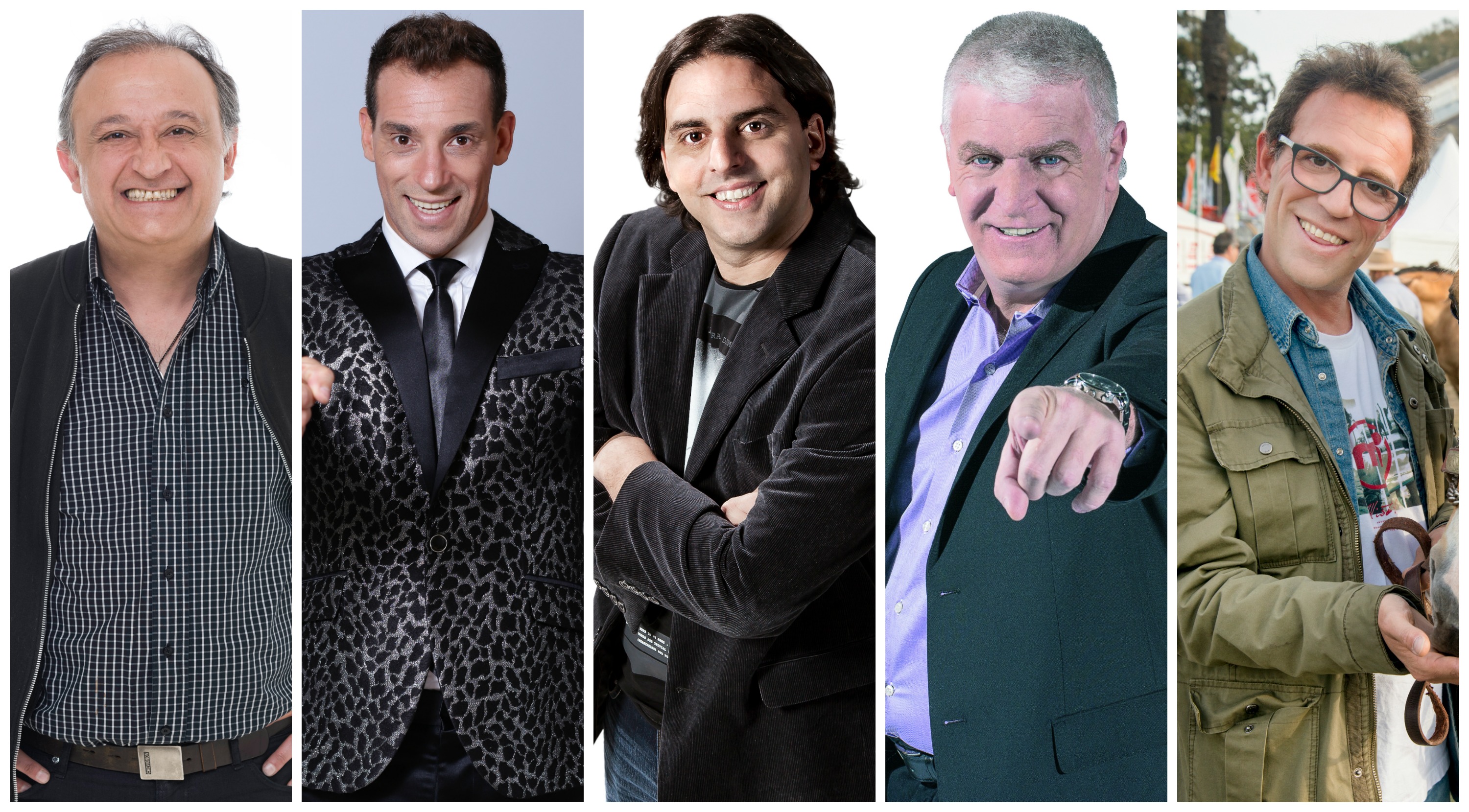 <b>Conducción masculina<br></b>Luis Alberto Carballo (Algo contigo, Monte Carlo TV)<br>Maxi de la Cruz (Yo me llamo, Teledoce)<br>Jorge Piñeyrúa (Bendita TV, Canal 10).&nbsp;<br>Alberto Sonsol (Escape perfecto, La hora de los deportes)<br>Rafa Villanueva (Súbete a mi moto, Me resbala)