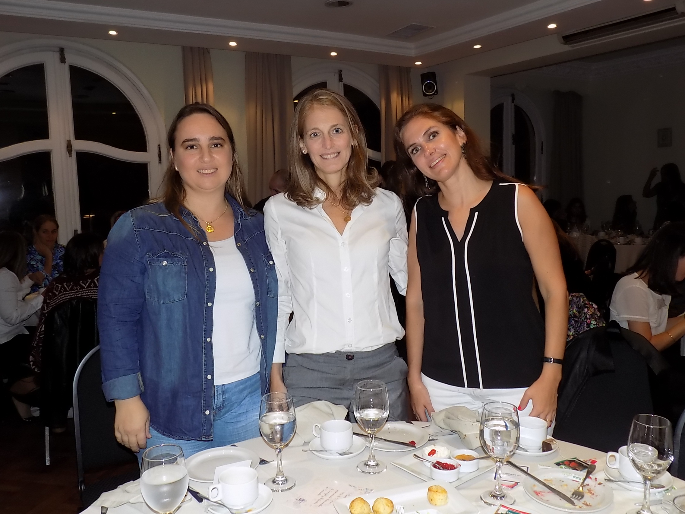 Carolina González, Andrea Zuffo, Victoria Carballo.