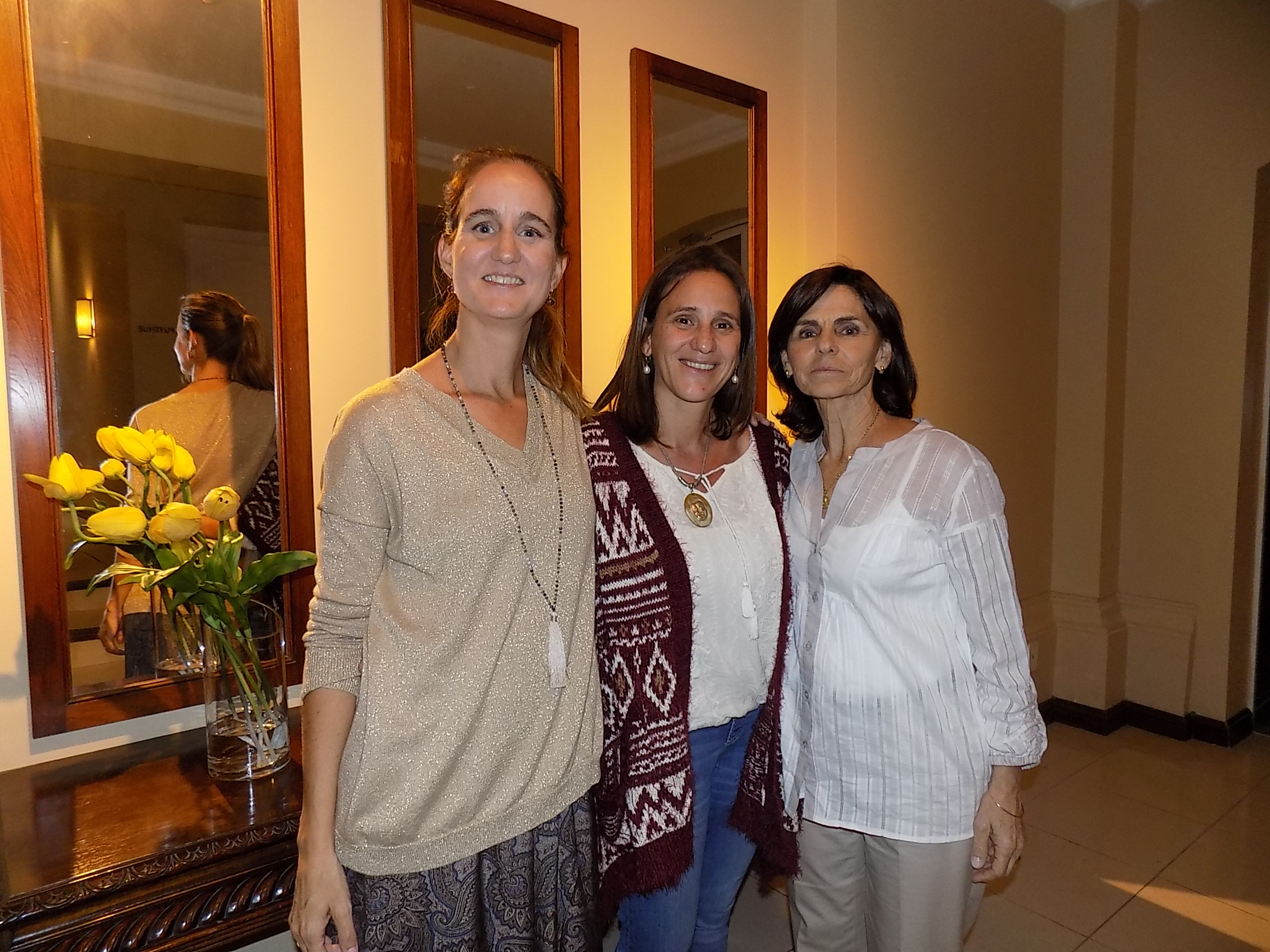 Margarita Guelfi, Milagros Piñeyrúa, Mercedes Arcos Pérez.