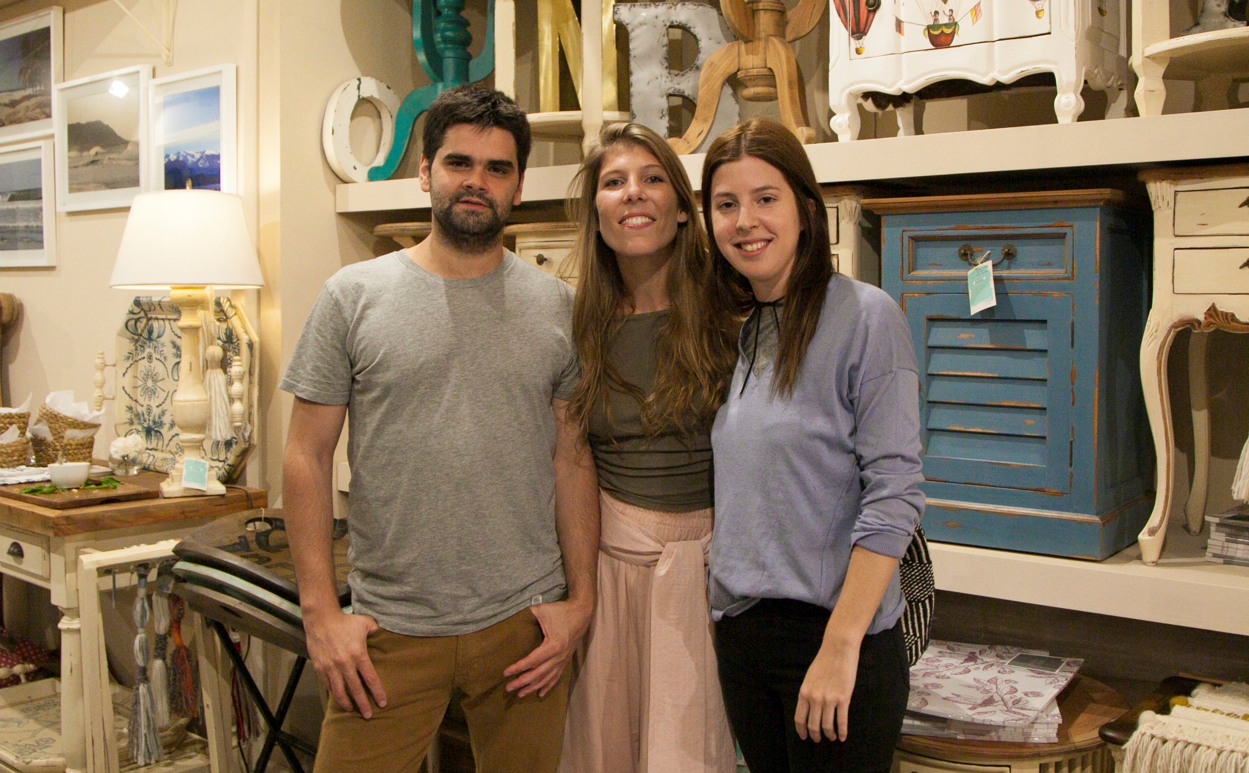 Federico Ferrero, Martina Dugonjic, Agustina Zamit.