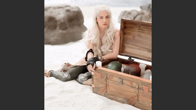 Dolores Fonzi como Daenerys Targaryen. Foto: José Cicala