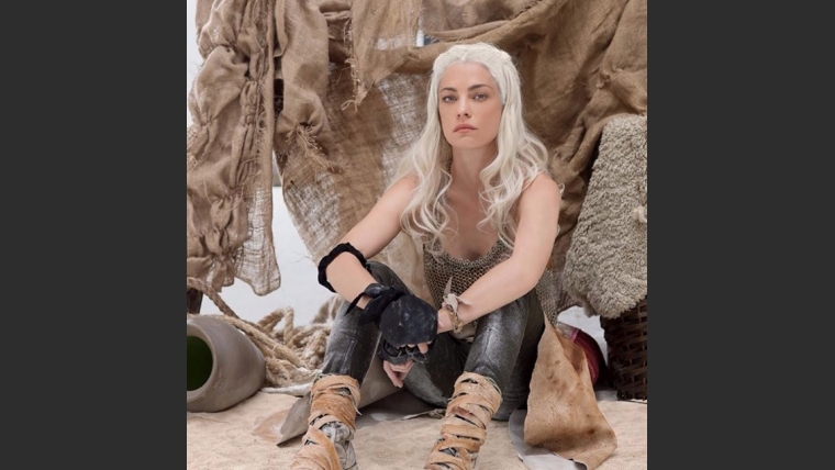 Dolores Fonzi como Daenerys Targaryen. Foto: José Cicala