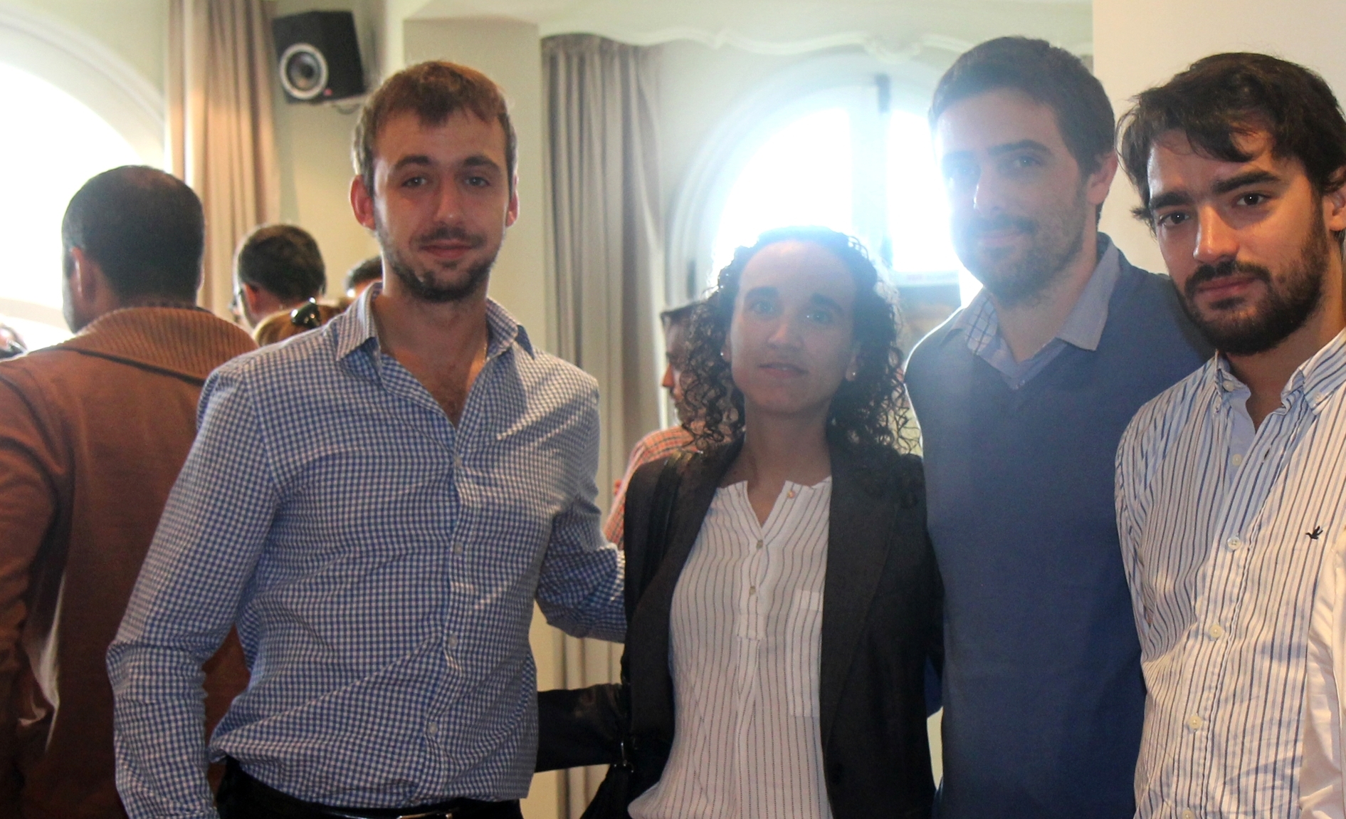 Daniel Ferrando, Ana Iglesias, Sebastián Zaffaroni, Gerónimo Peradotto.