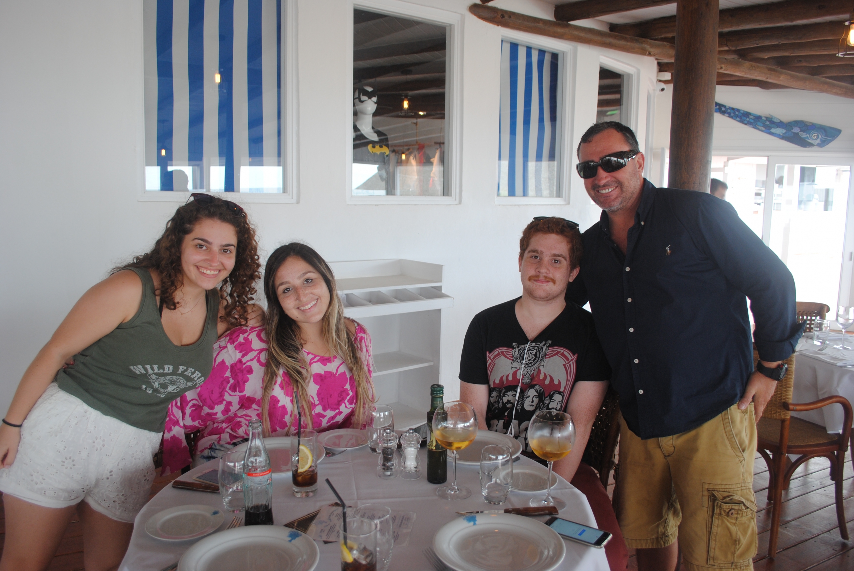 Isabella, Giulianna, Guilherme y Lucca Brandalise.