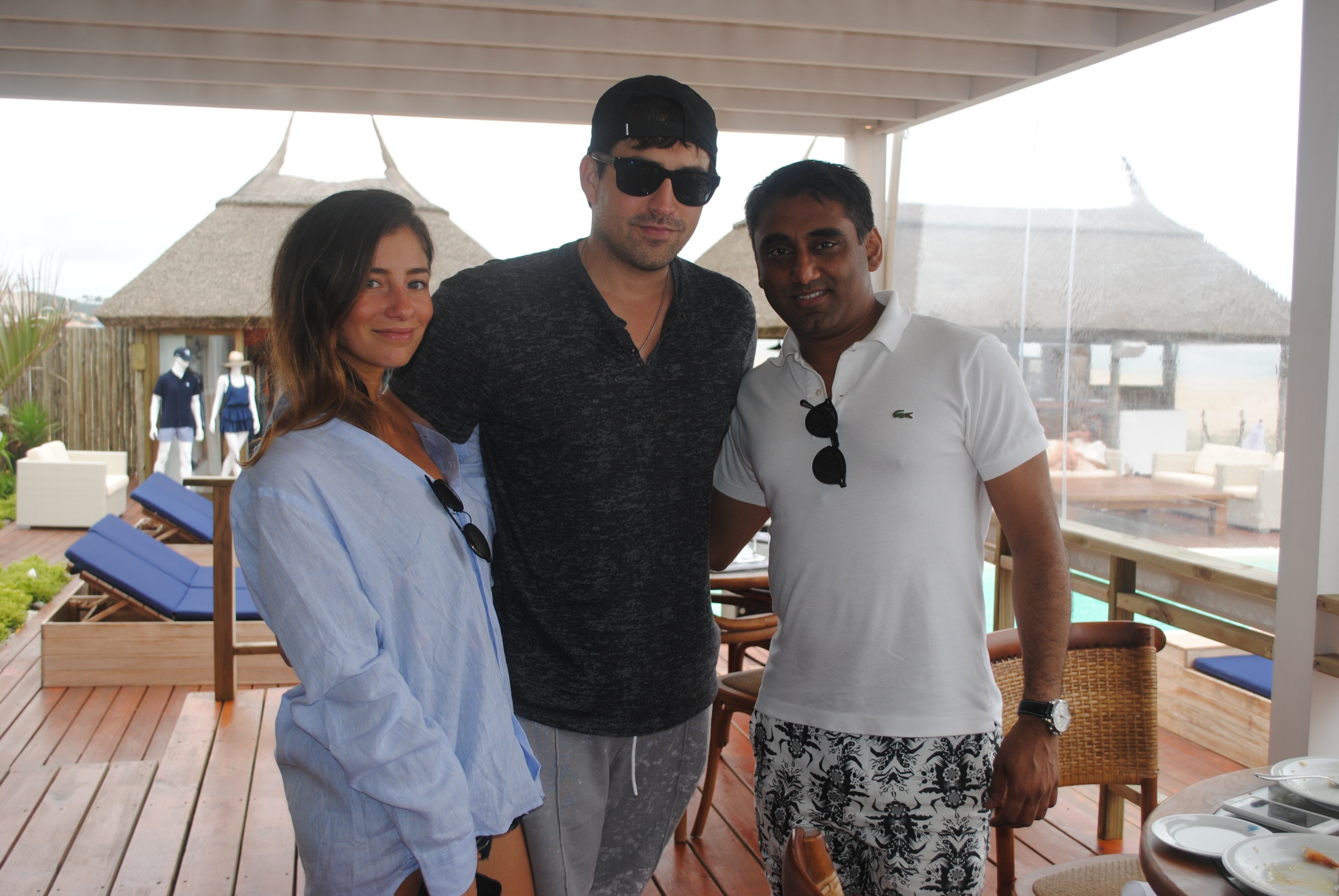 Danielle Sobel, Evan Caron, Vikram Reddy.