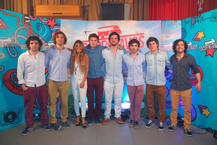 La banda presentó oficialmente su disco en Buenos Aires. Foto: F. Maltavolta