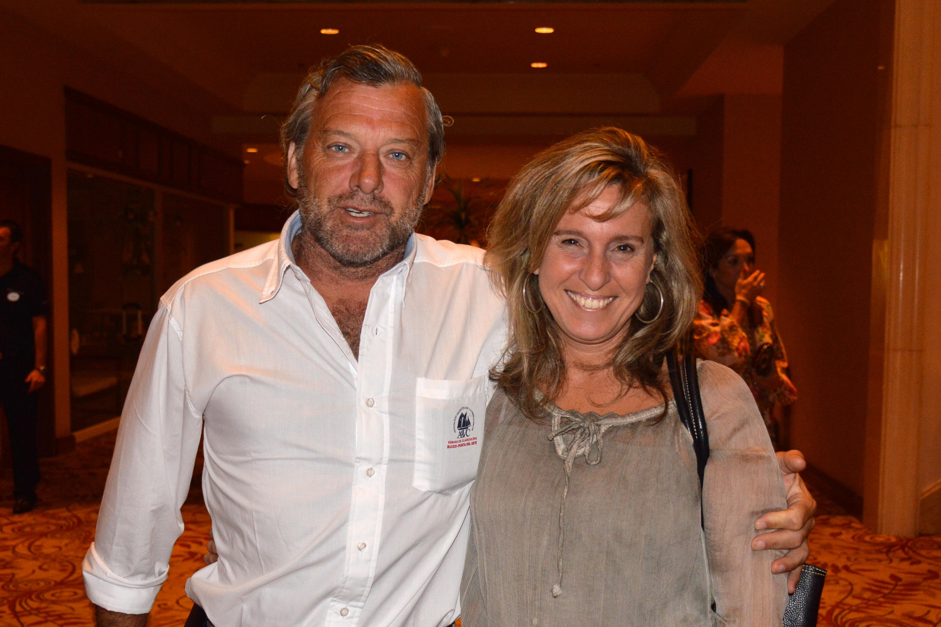 Gastón y Florenza Solari. Foto: Ricardo Figueredo.