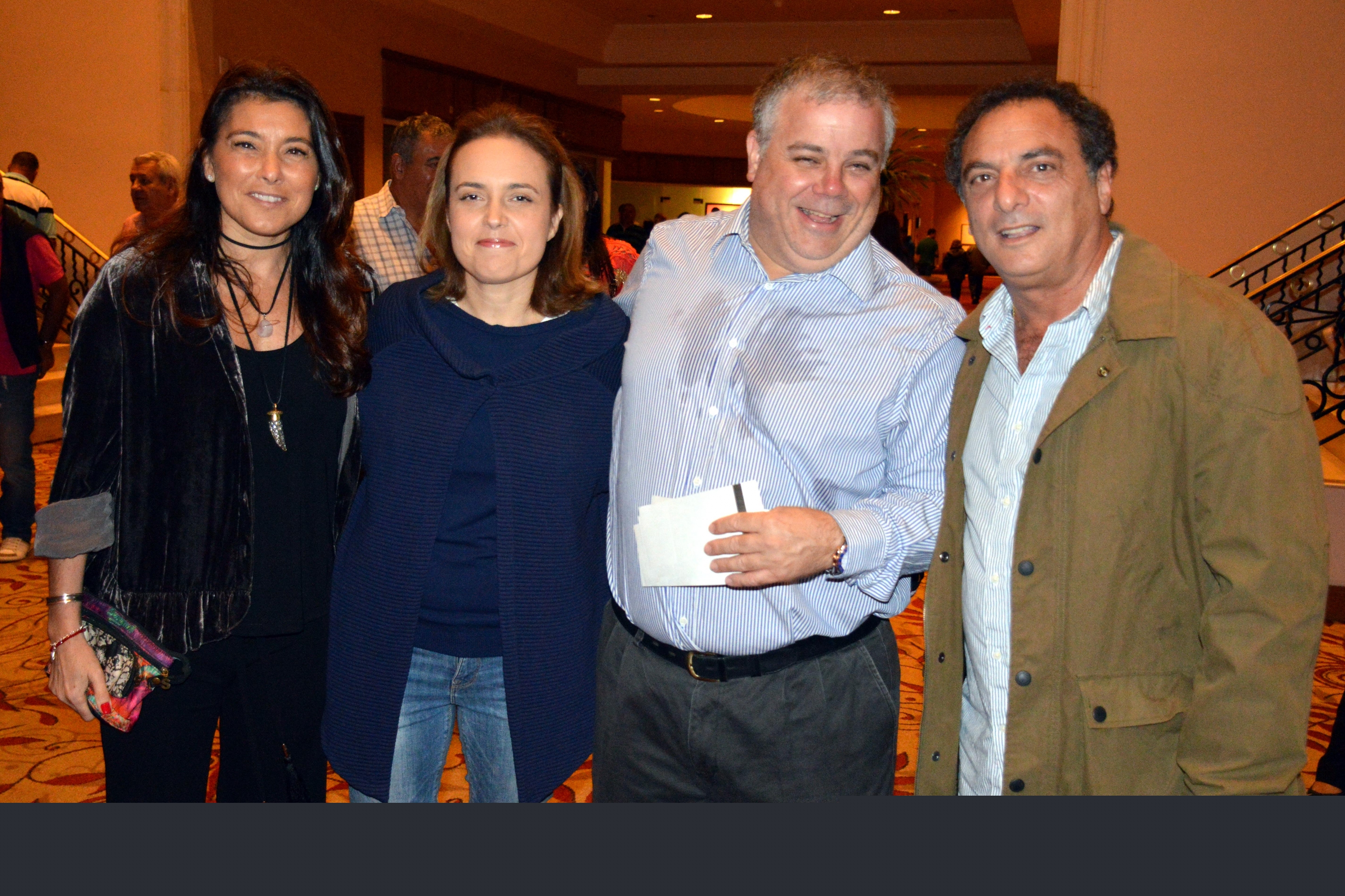 Marcela Winter, Victoria Oehm, Andrés Marchili, Andrés Jafif. Foto: Ricardo Figueredo.