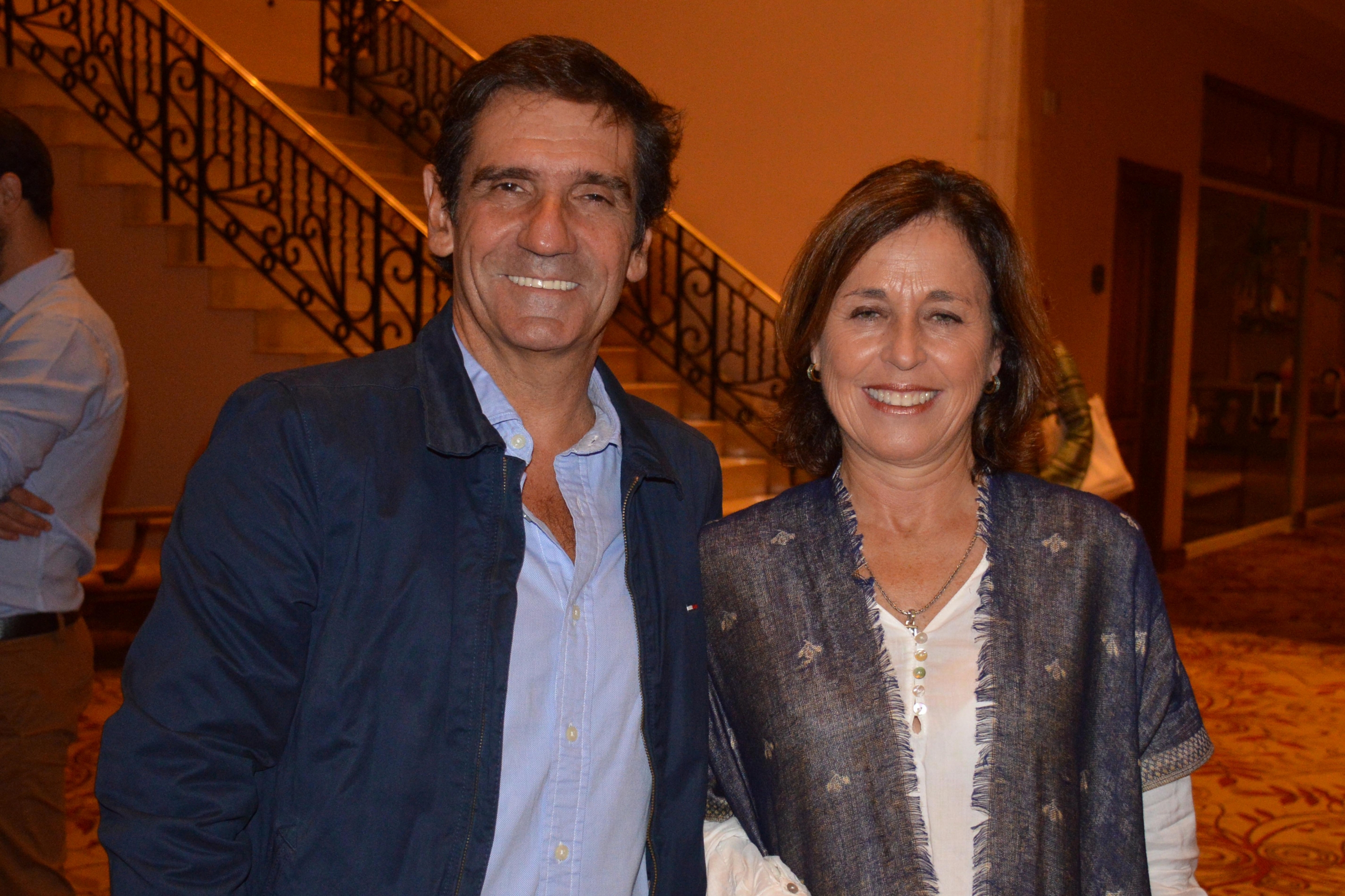 Martín Laventure y Sra. Foto: Ricardo Figueredo.