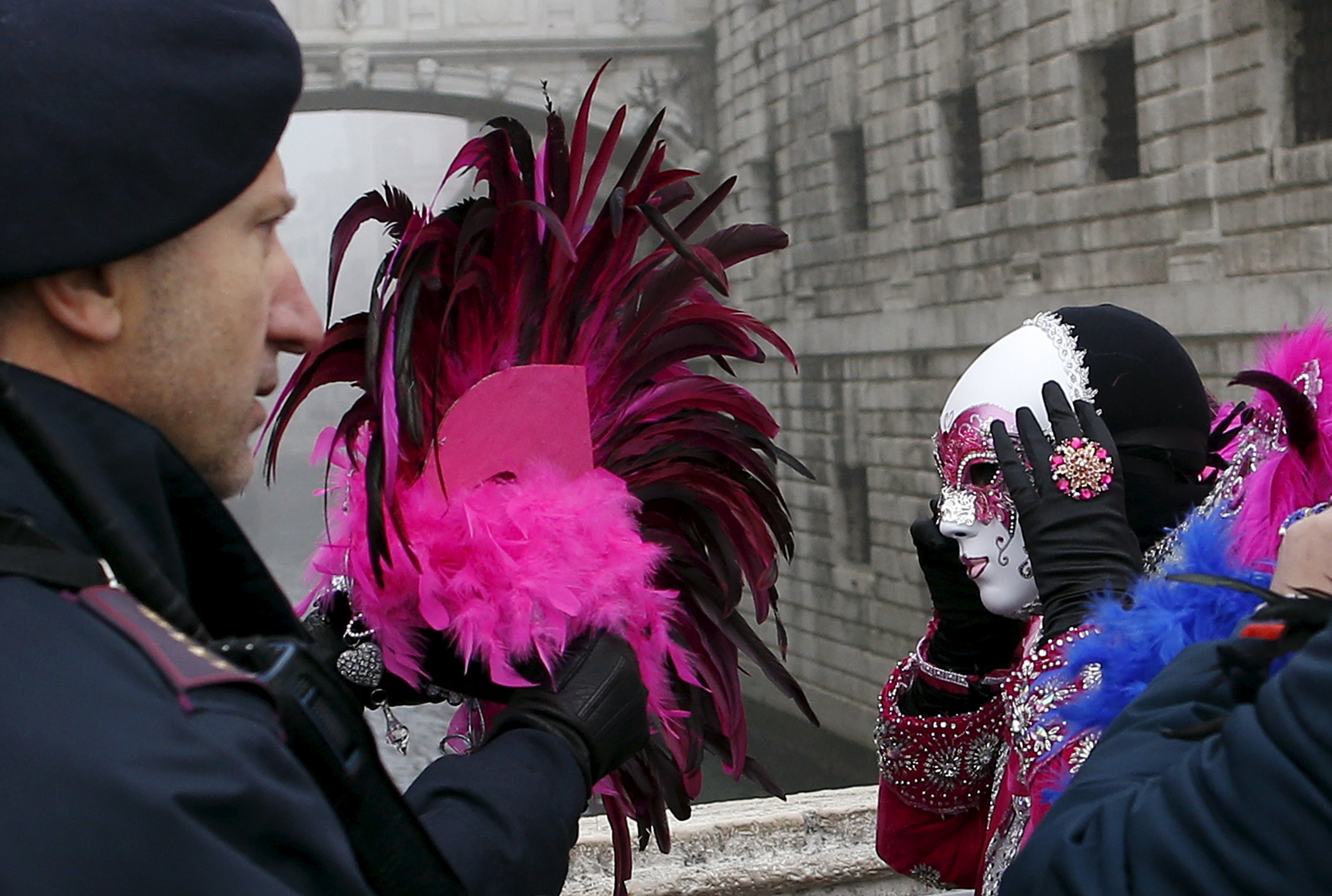Carnaval de Venecia. Foto: Reuters