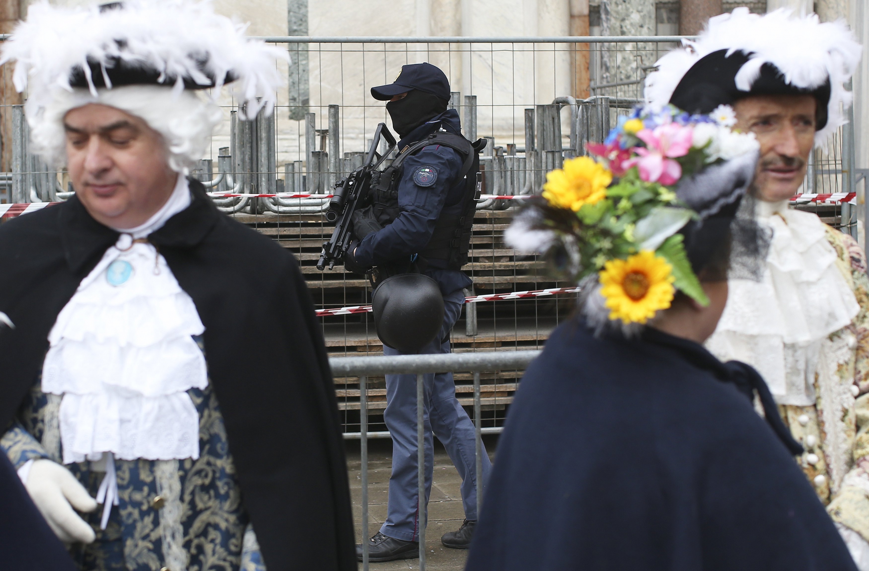 Carnaval de Venecia. Foto: Reuters