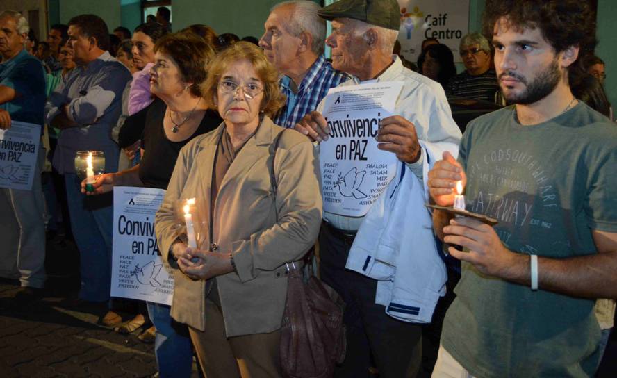 Marcha en memoria de David Fremd. Foto: Daniel Rojas.