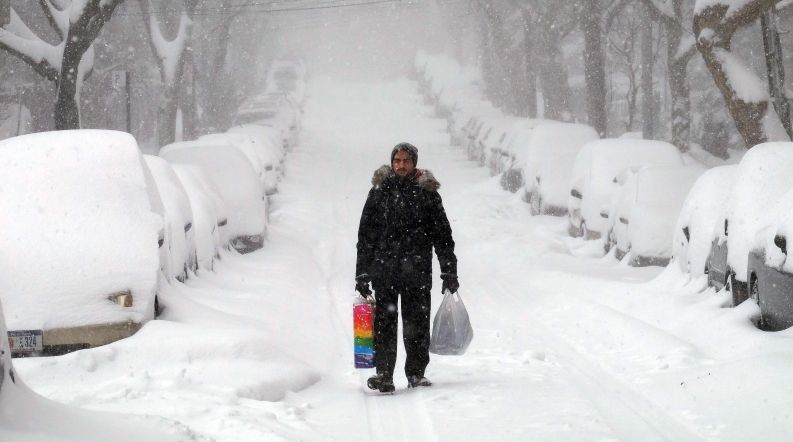 Esta tormenta podría ser casi tan grave como la de 1992. Foto: AFP