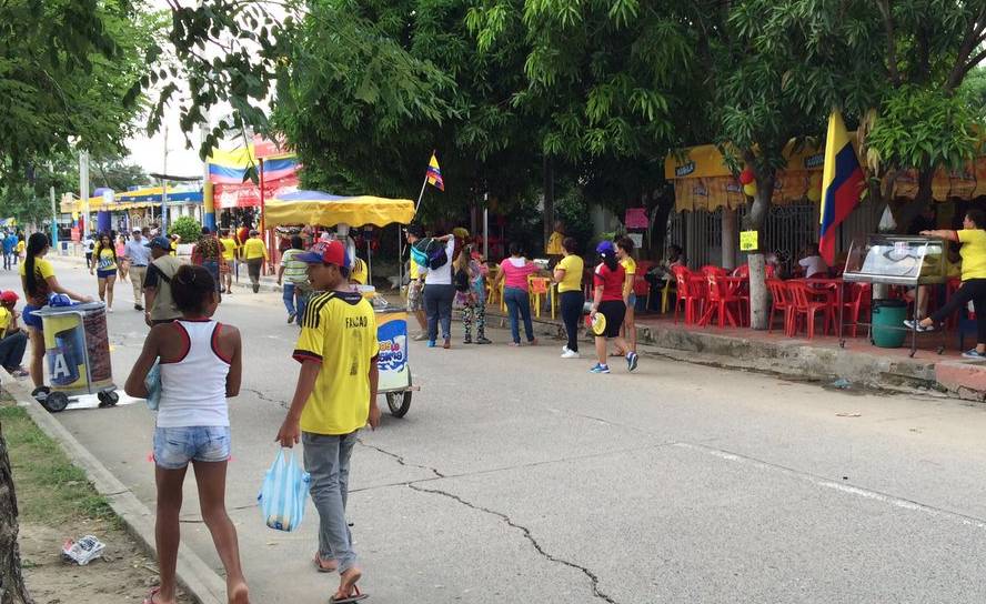 Colombia y Uruguay jugarán en el Metropolitano de Barranquilla. Foto: @angel_aste