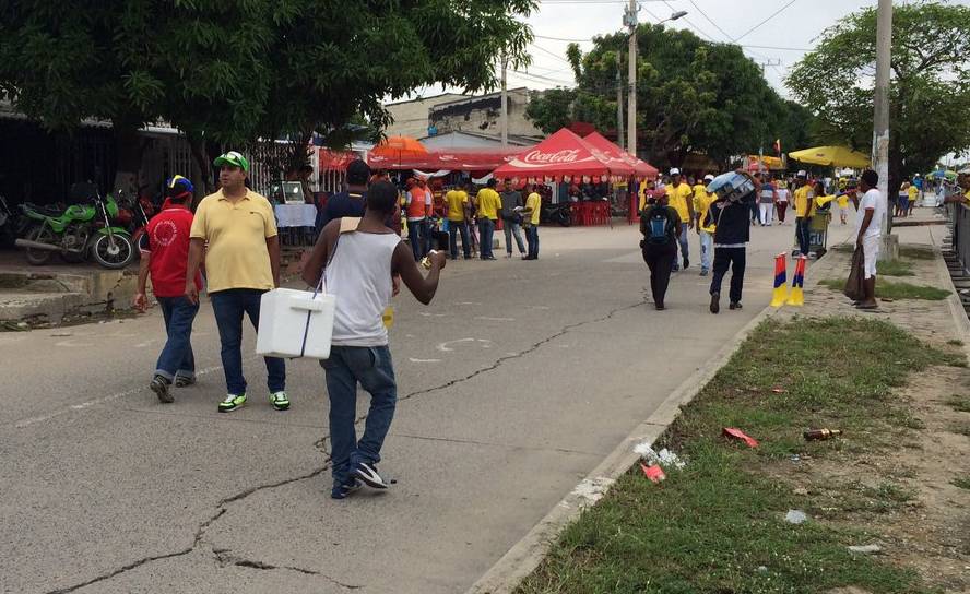 Colombia y Uruguay jugarán en el Metropolitano de Barranquilla. Foto: @angel_aste