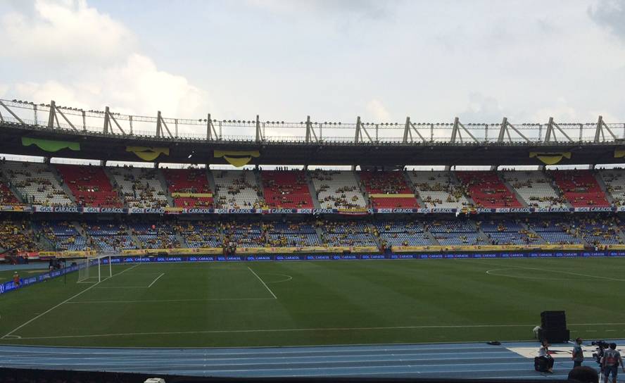 Colombia y Uruguay jugarán en el Metropolitano de Barranquilla. Foto: @angel_aste