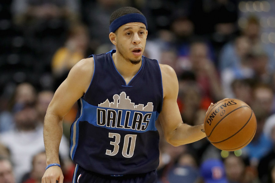 Seth Curry, el hermano de Stephen. Foto: AFP