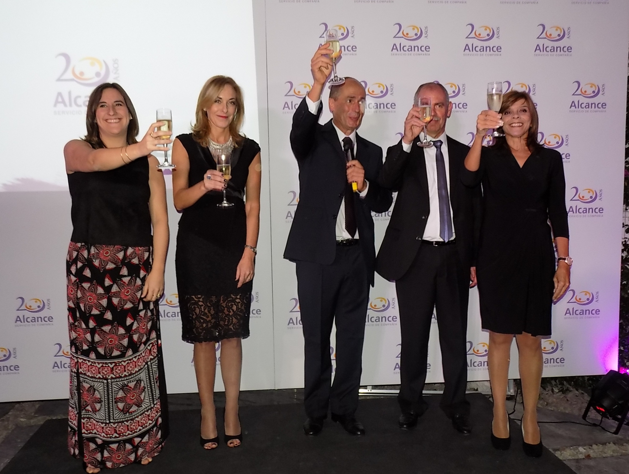 María Eugenia Castillo, Andrea Russo, Gabriel y Pablo García, Myriam Lescano.