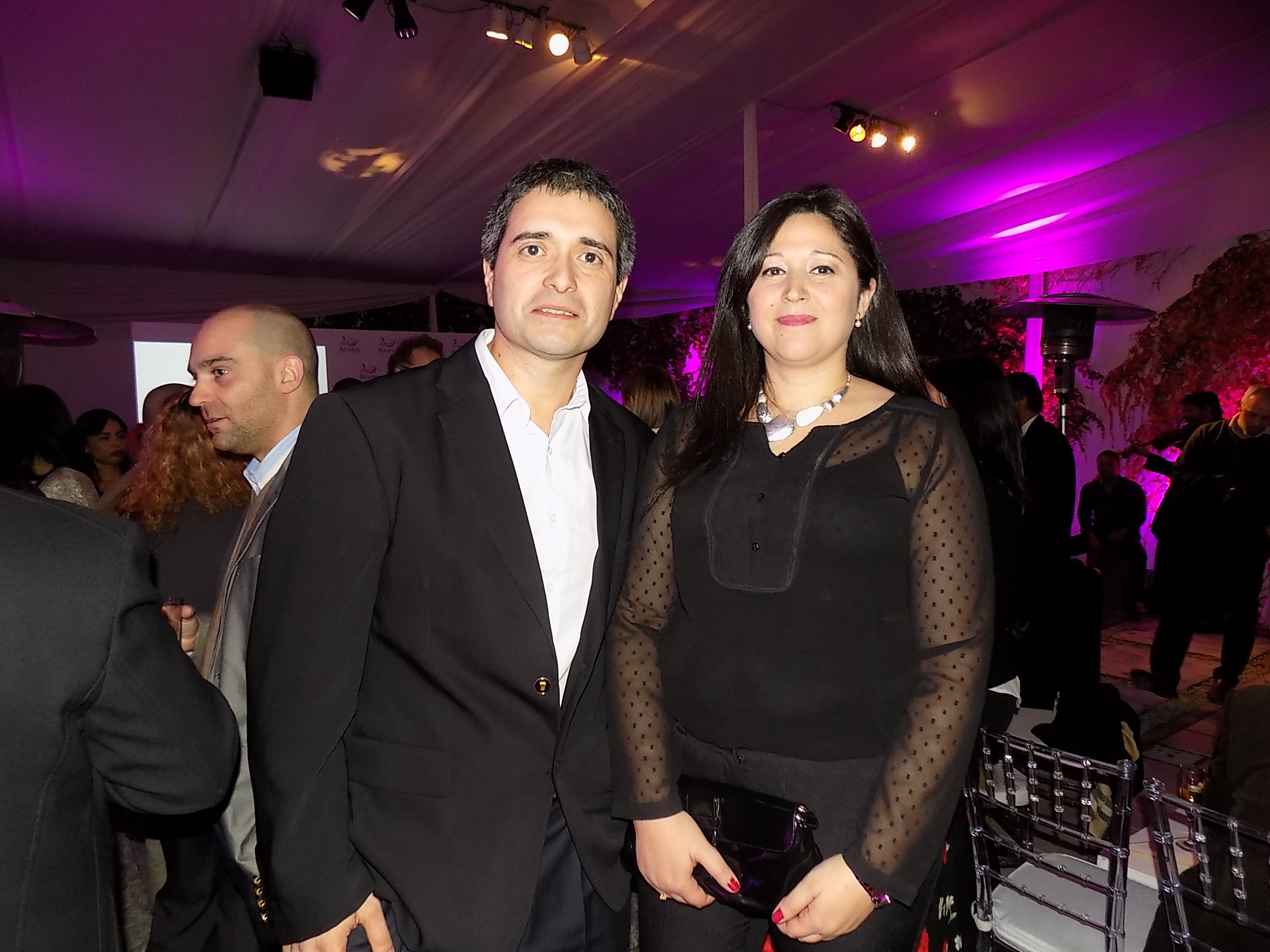 Federico López, Mariela Troya.