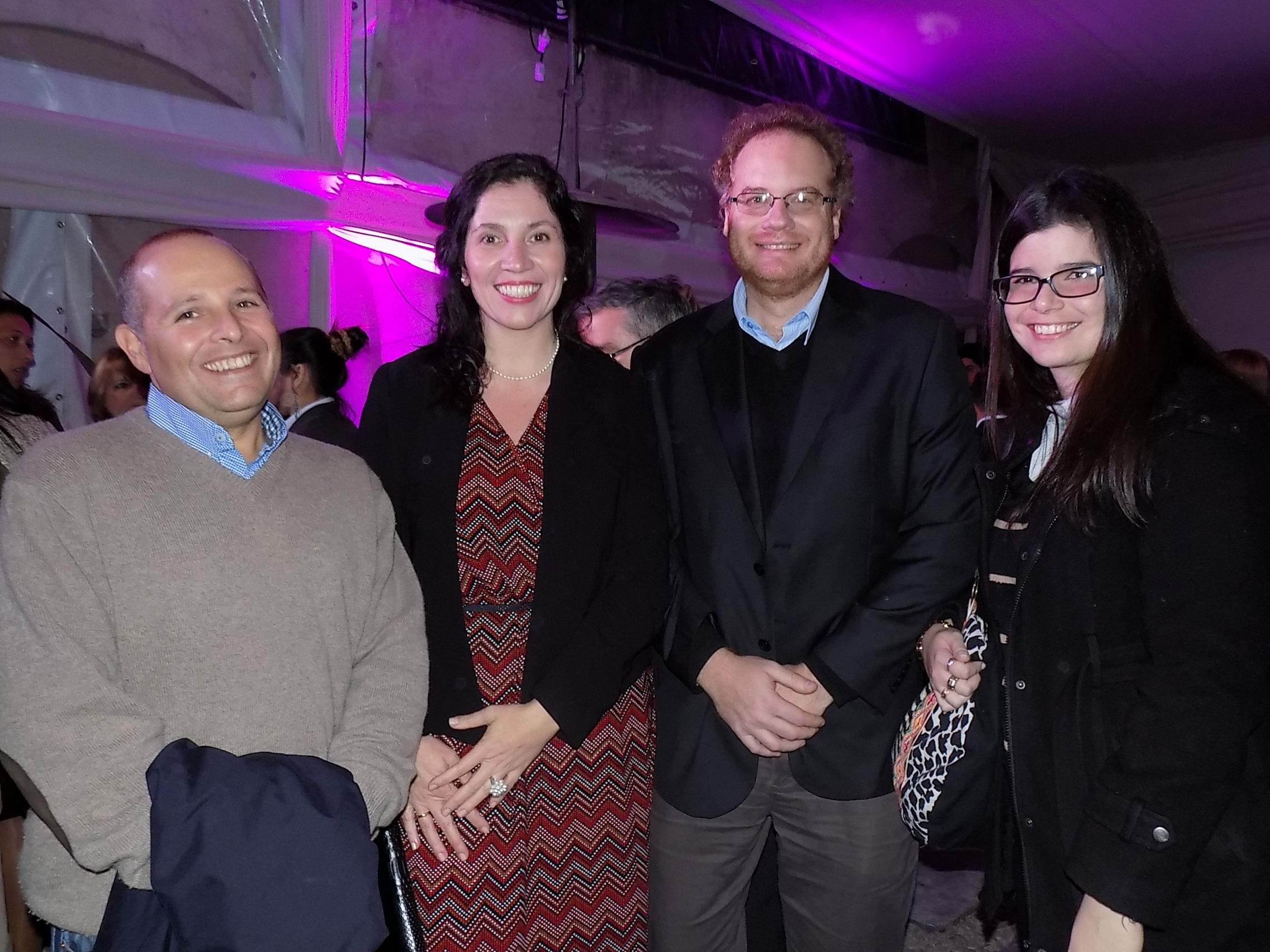 José Arbilla, Carolina Bentancor, Federico Helbling, Lucía Cose.