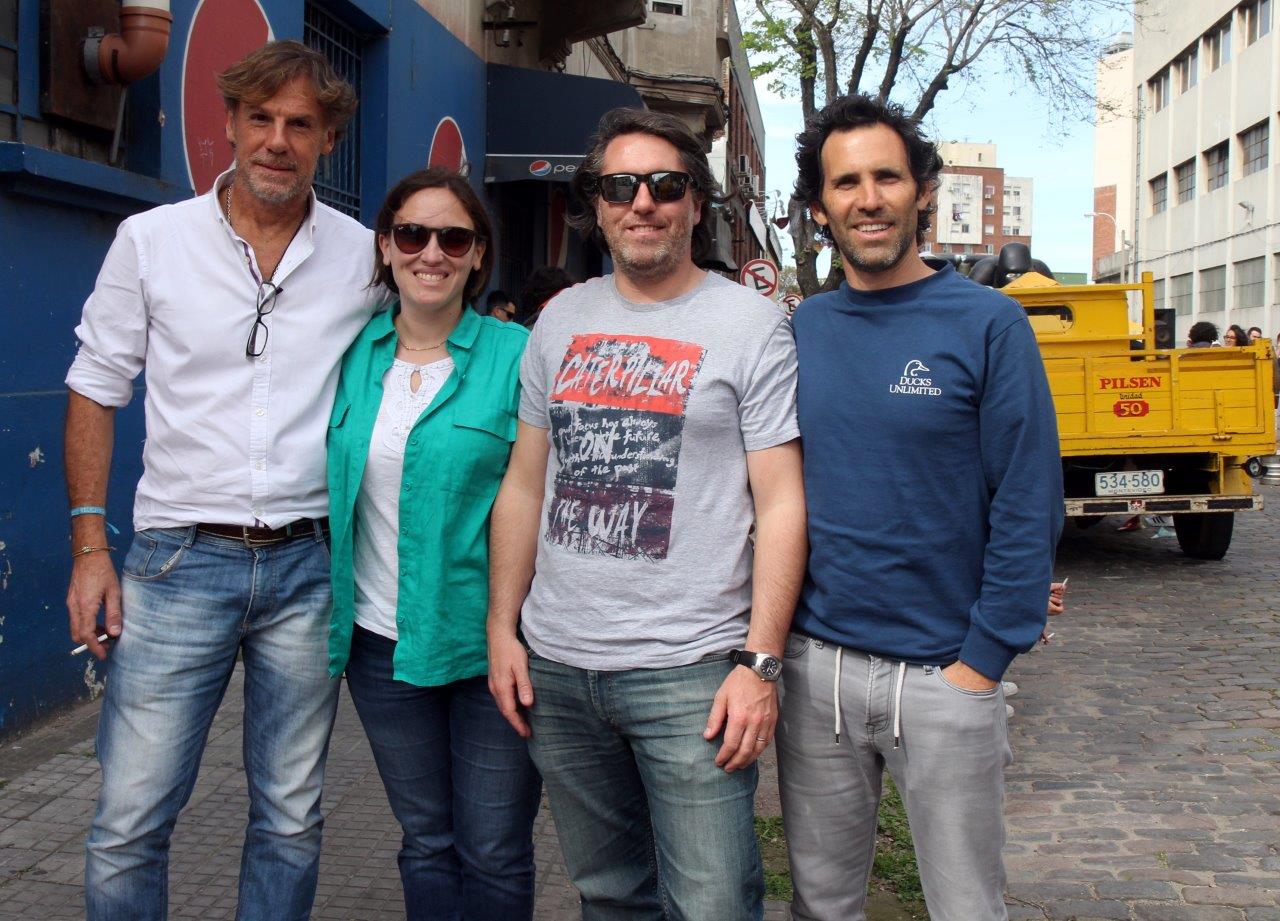 Jorge Cholaquides, Mariana Perez, Bruno Lagomarsino, Carlos Barzana.