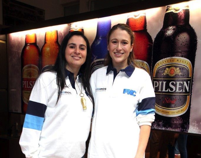 Laura Hermida, Cindy Baccino.