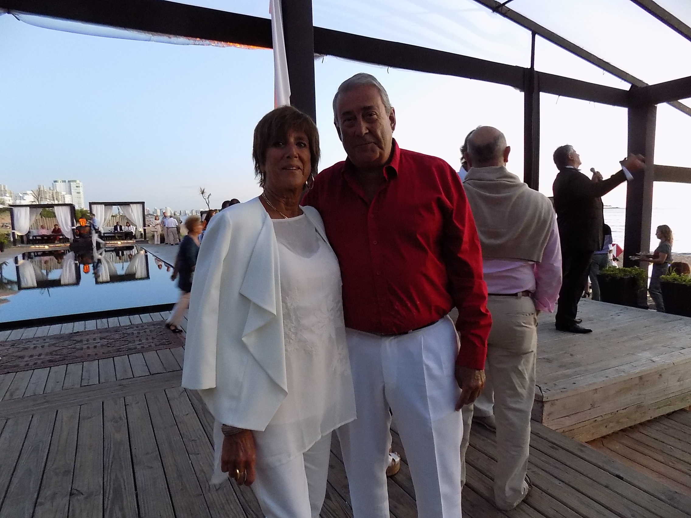 Graciela Caporale, José Luis Suárez.