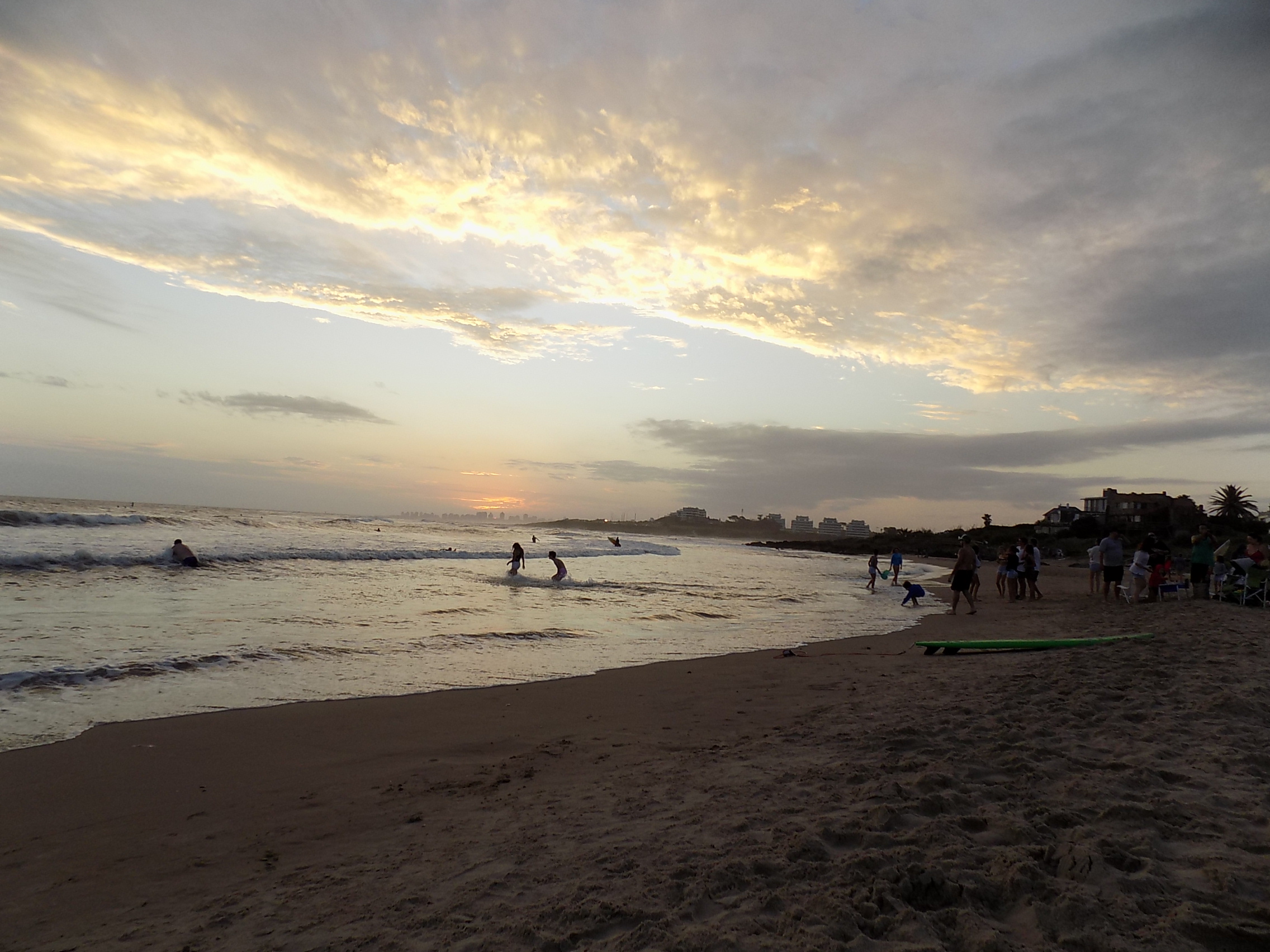 La Posta es una de las playas donde se pueden ver los mejores atardeceres del Este.