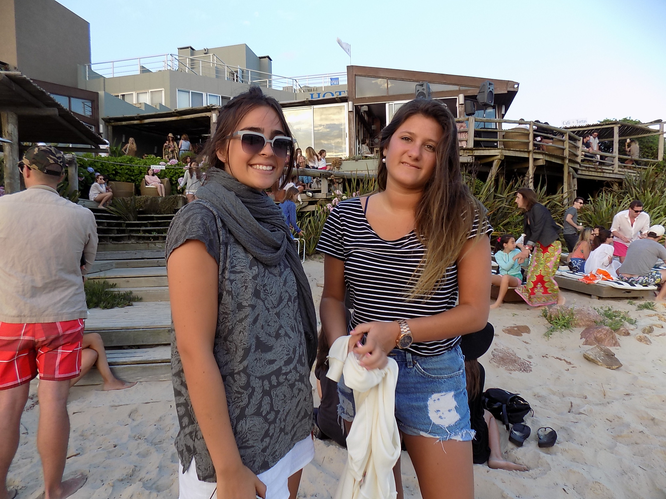 Justina Molinari, Inés Glineur.