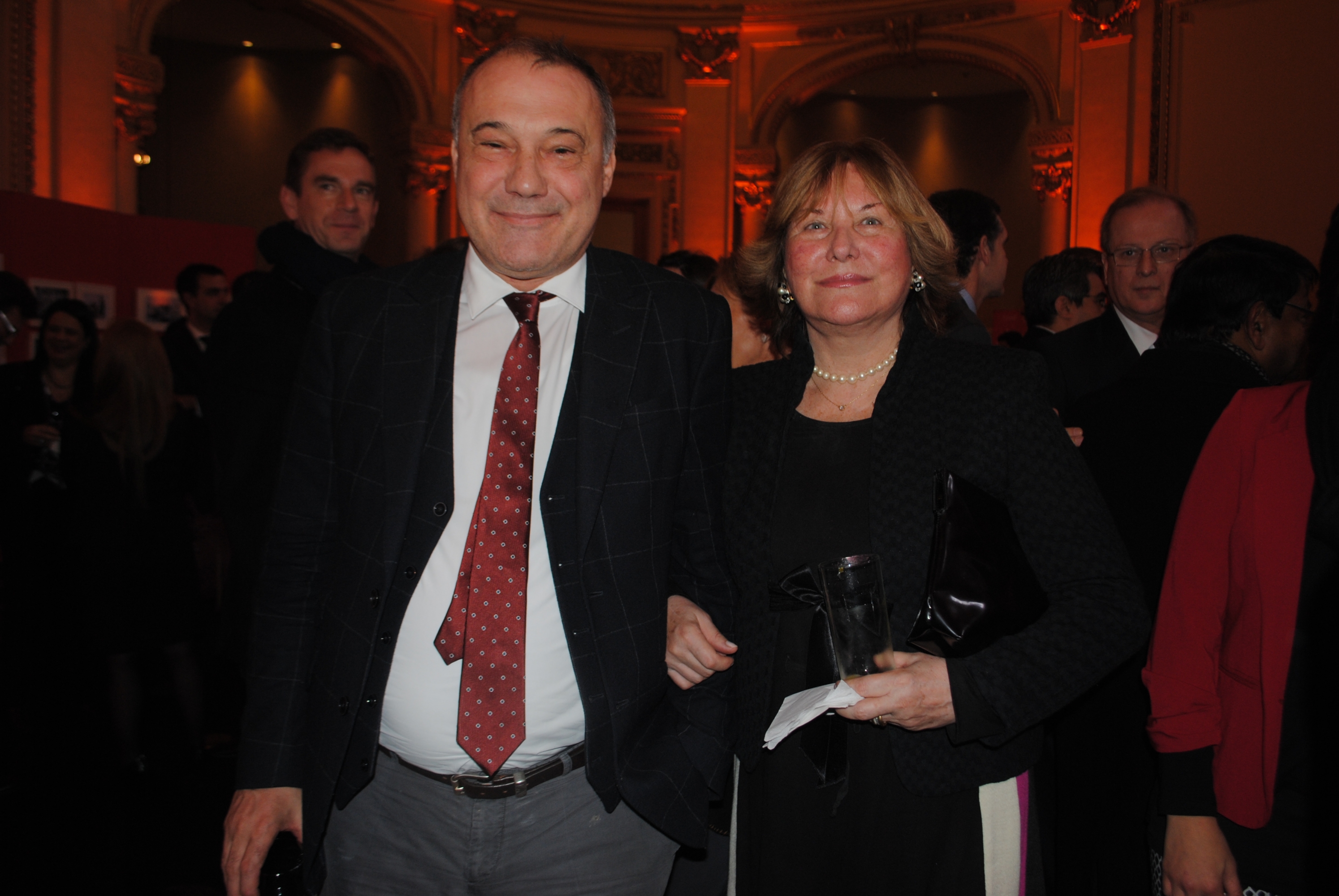 Embajador de España Roberto Varela, María Helena Rodríguez Larreta.