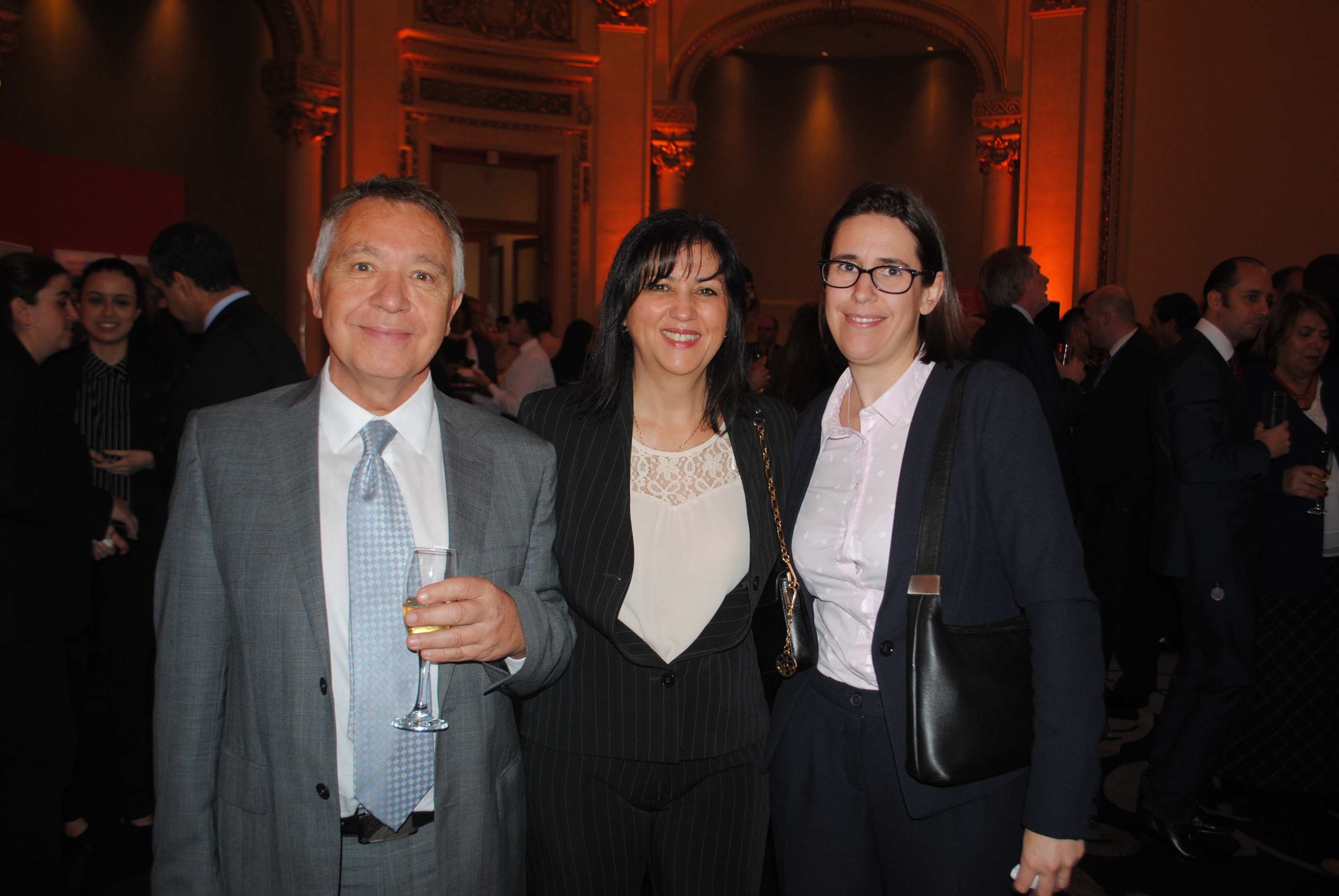 Alain Galaup, Rosario Silva, Clemence Mayoral.