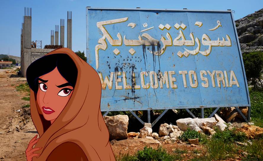 Disney en Siria. Imagen: Elias Zakhour.