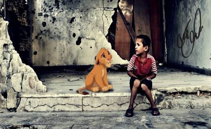 Disney en Siria. Imagen: Elias Zakhour.