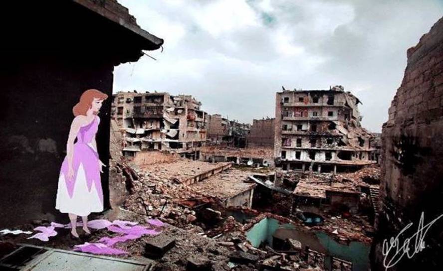 Disney en Siria. Imagen: Elias Zakhour.