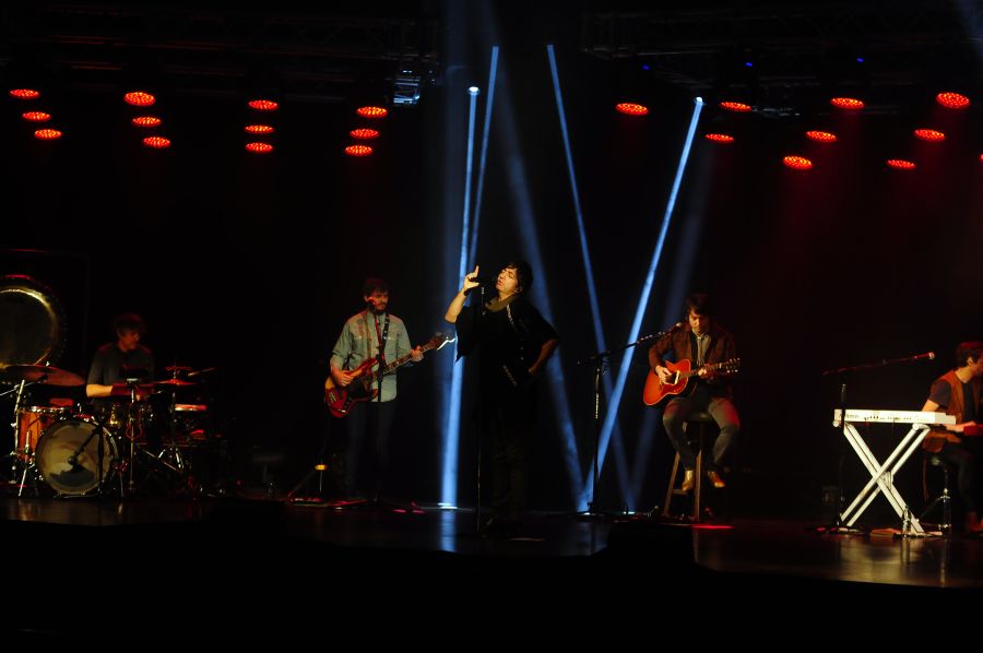 Dandy: la presencia de Dárgelos cautivó el Auditorio. Foto: F. Ponzetto