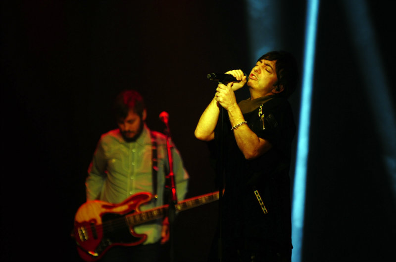 Babasónicos en el Sodre. Foto: Fernando Ponzetto