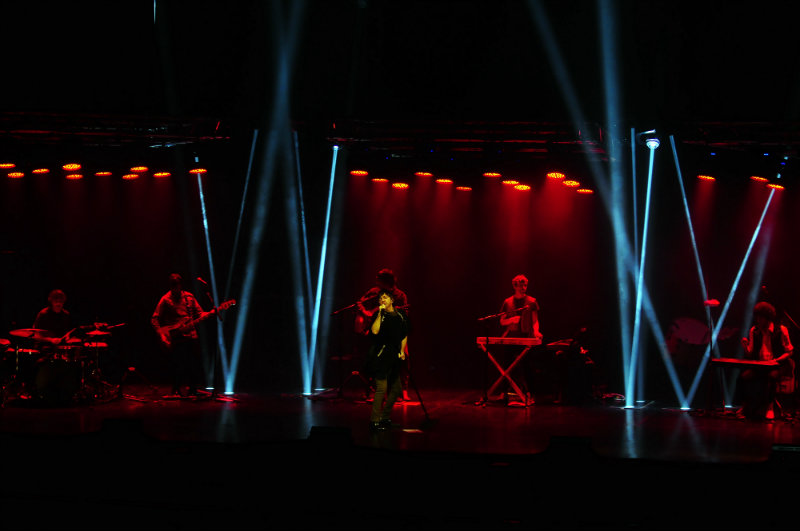 Babasónicos en el Sodre. Foto: Fernando Ponzetto