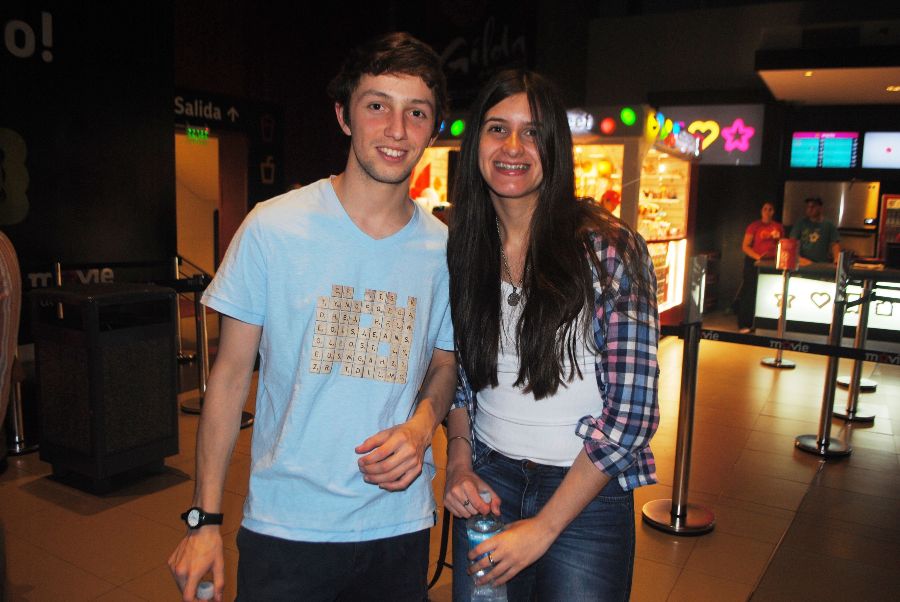 Sergio Pereira, Estefany Floretta.