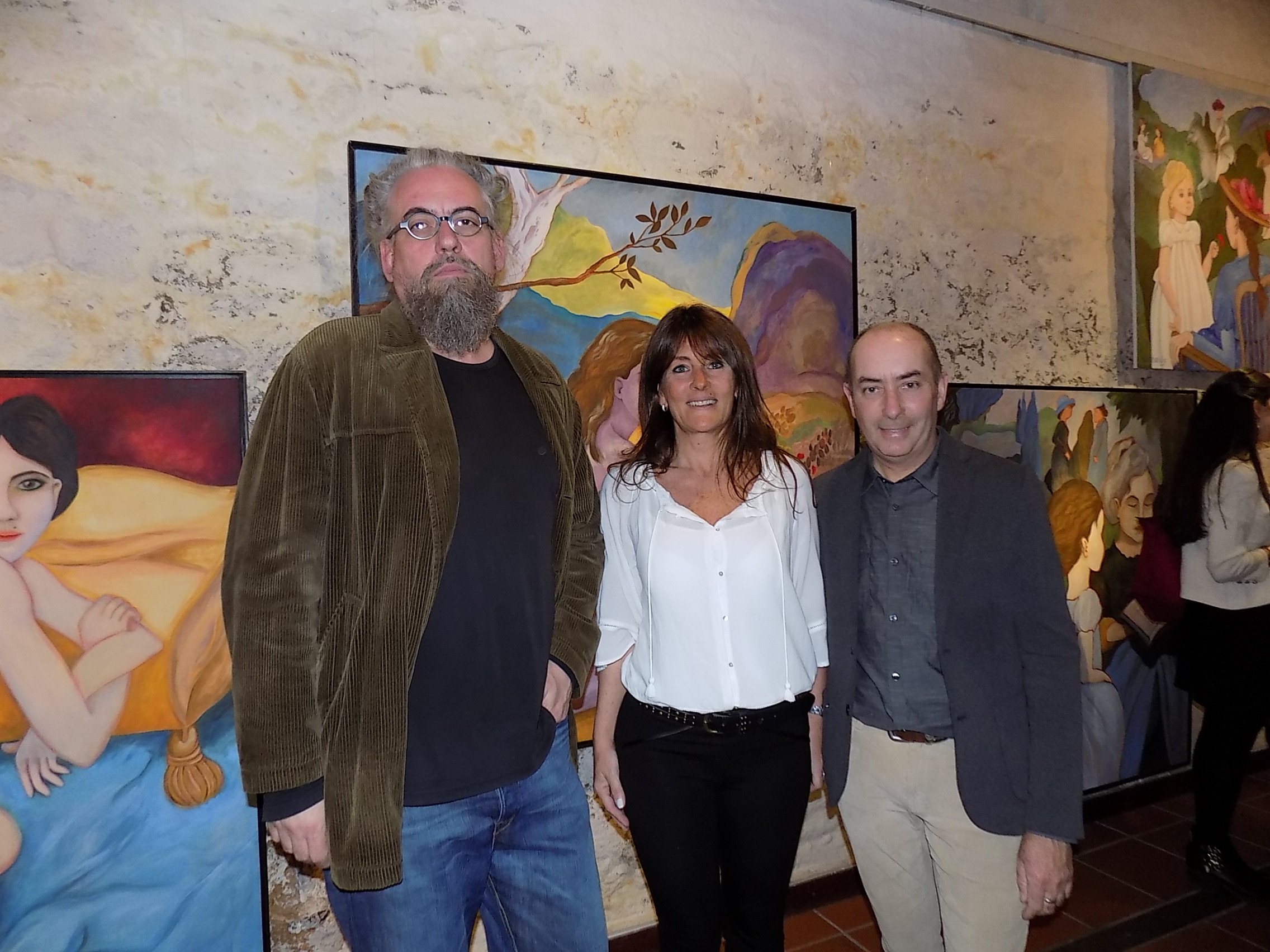 Álvaro Pemper, Inge Schandy, Carlos Yáñez.