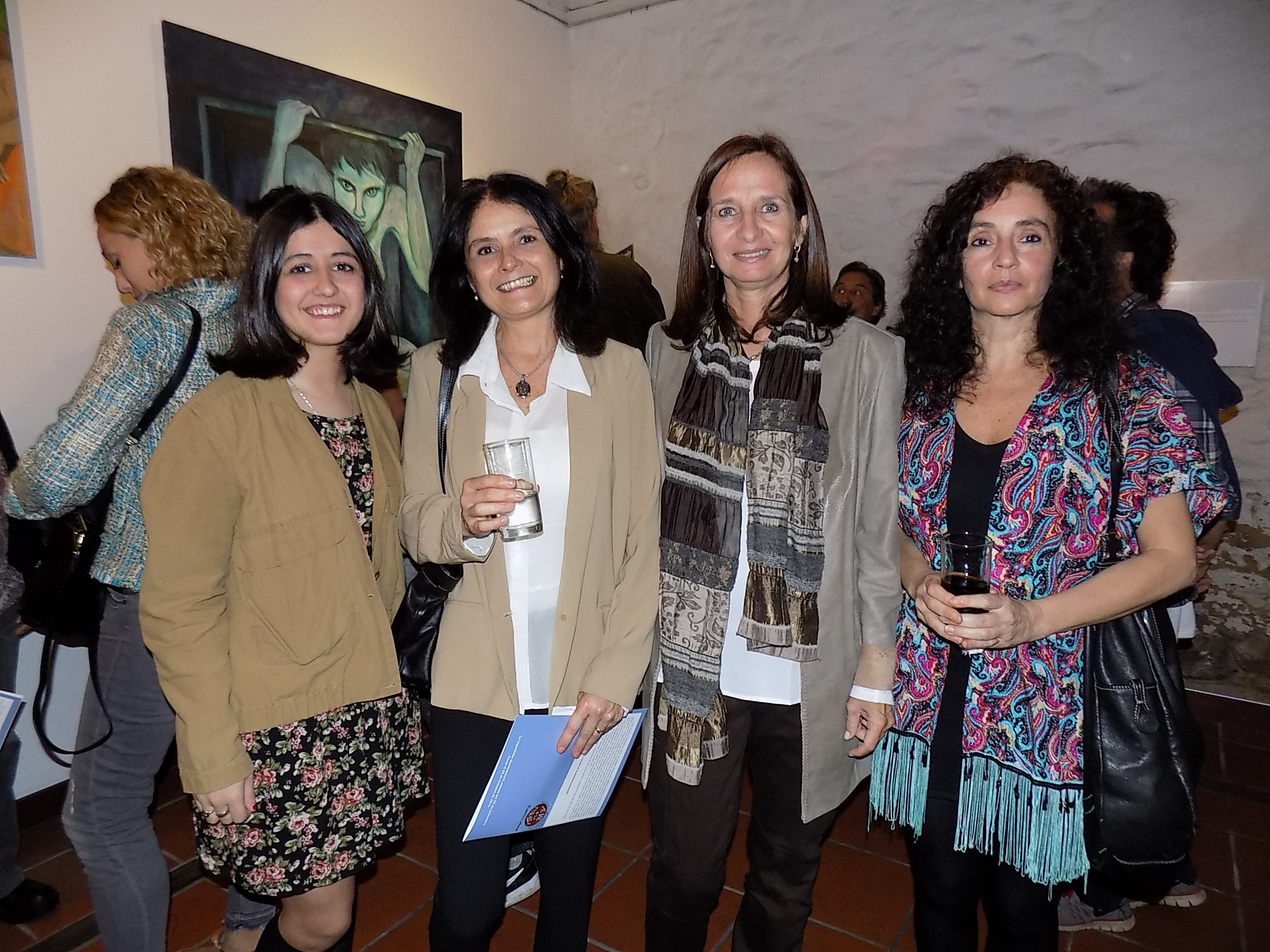 Isabel Muñoz, Carmen Lessa, María Paullier, Ana Brause.