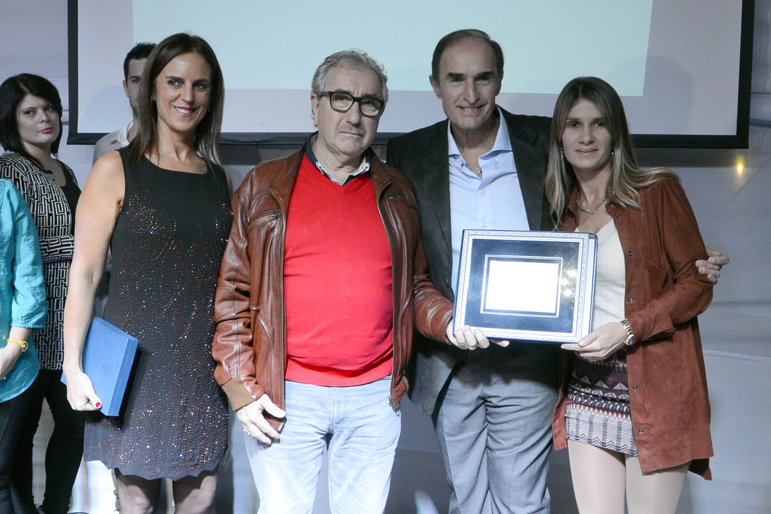 Eliana Waintraub, Victorio Forapagliero, Daniel Saps, Ana Victoria Forapagliero. Foto: Ricardo Figueredo.