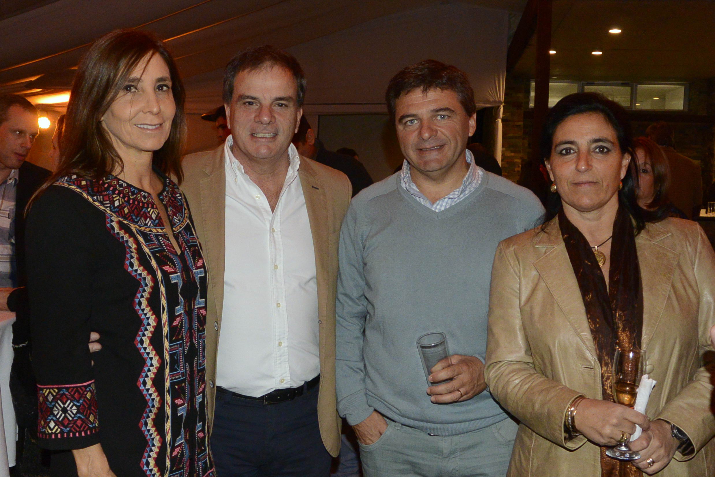 María Noel Zubillaga, Federico Molins, Alejandro Hounie, Diana Bellini. Foto: Ricardo Figueredo.