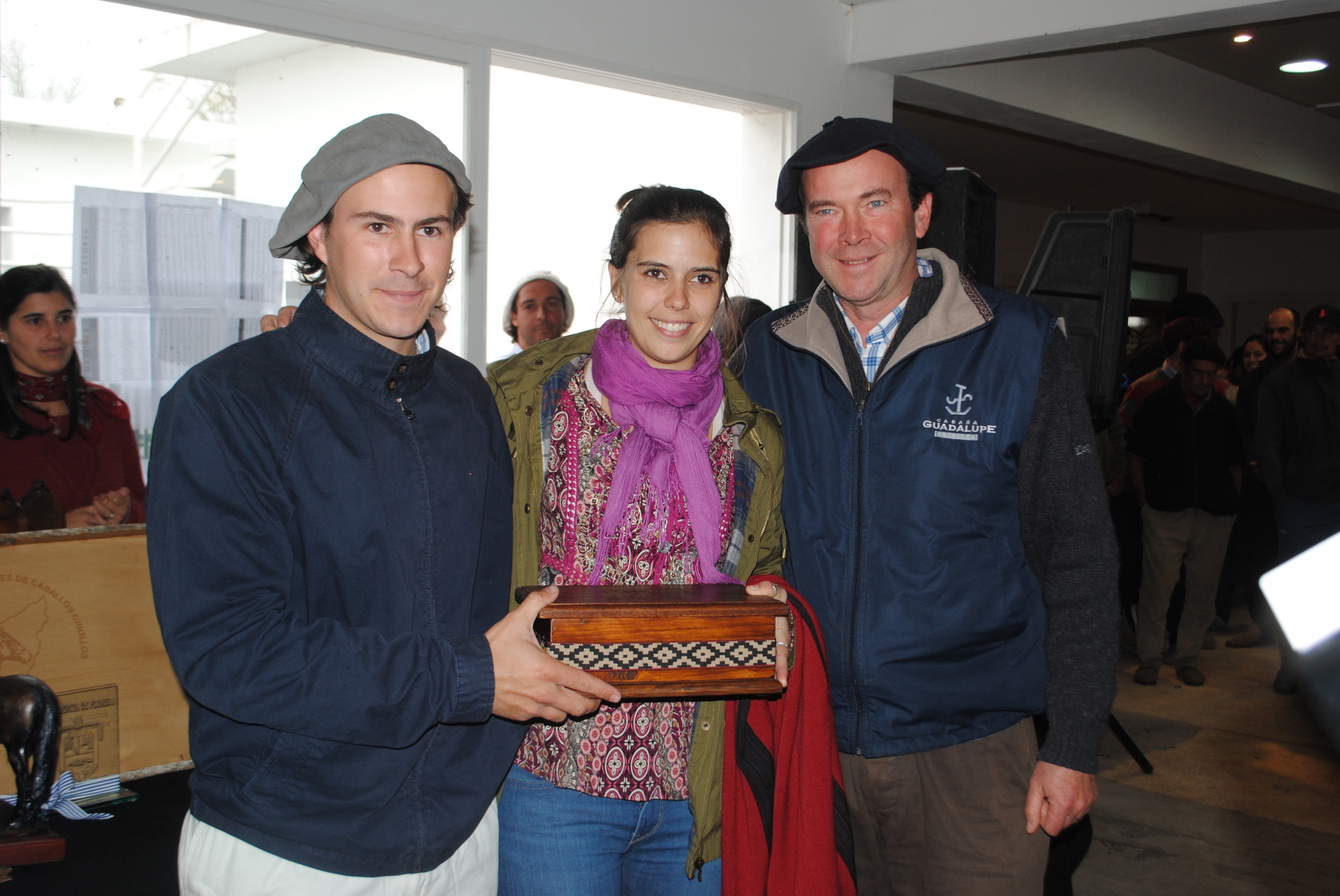 Juan Manuel y María Angelica Azanza, Jaime Castells.