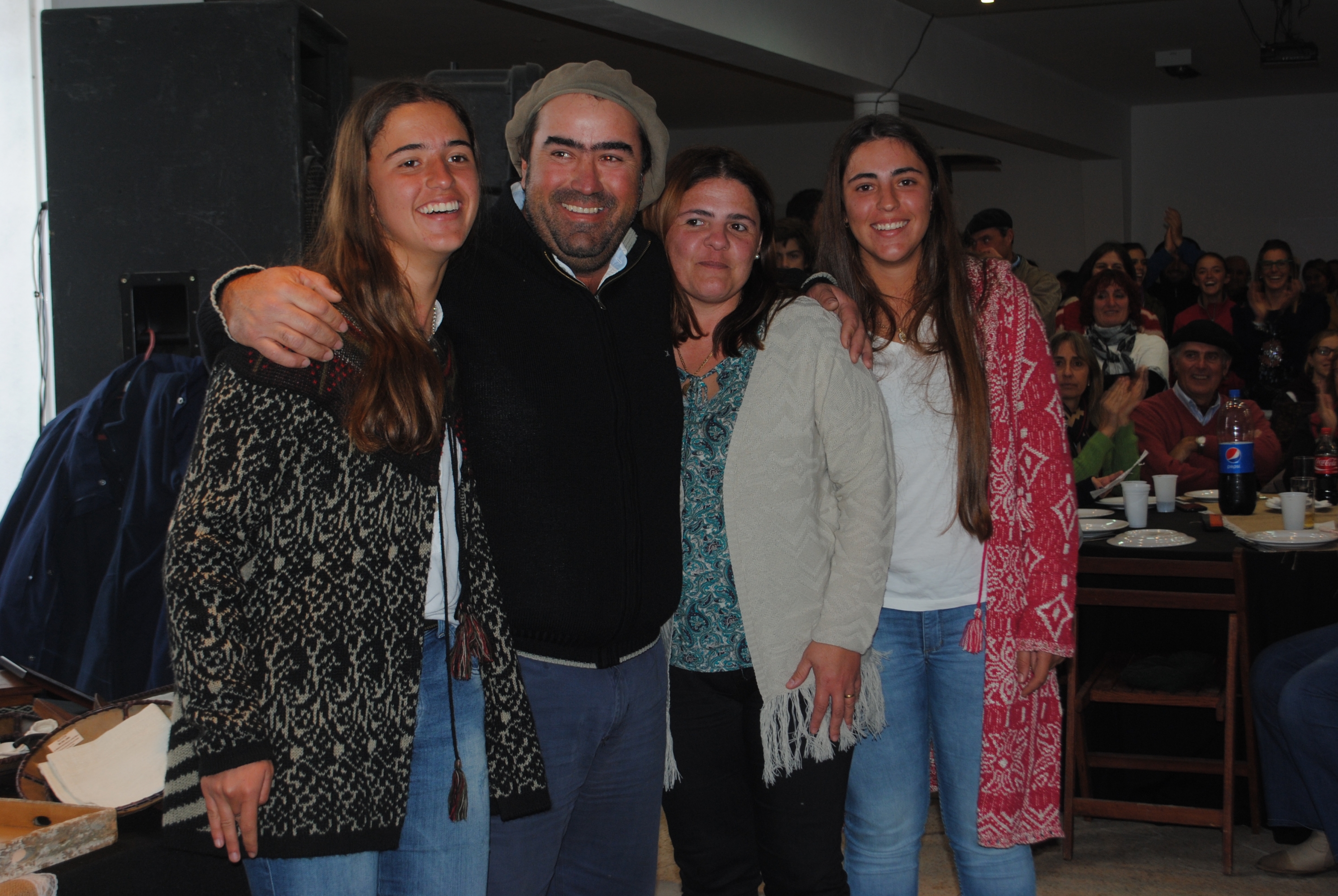 Valentina y Pablo Paiva, Natalia Galliazzi, Mercedes Paiva.