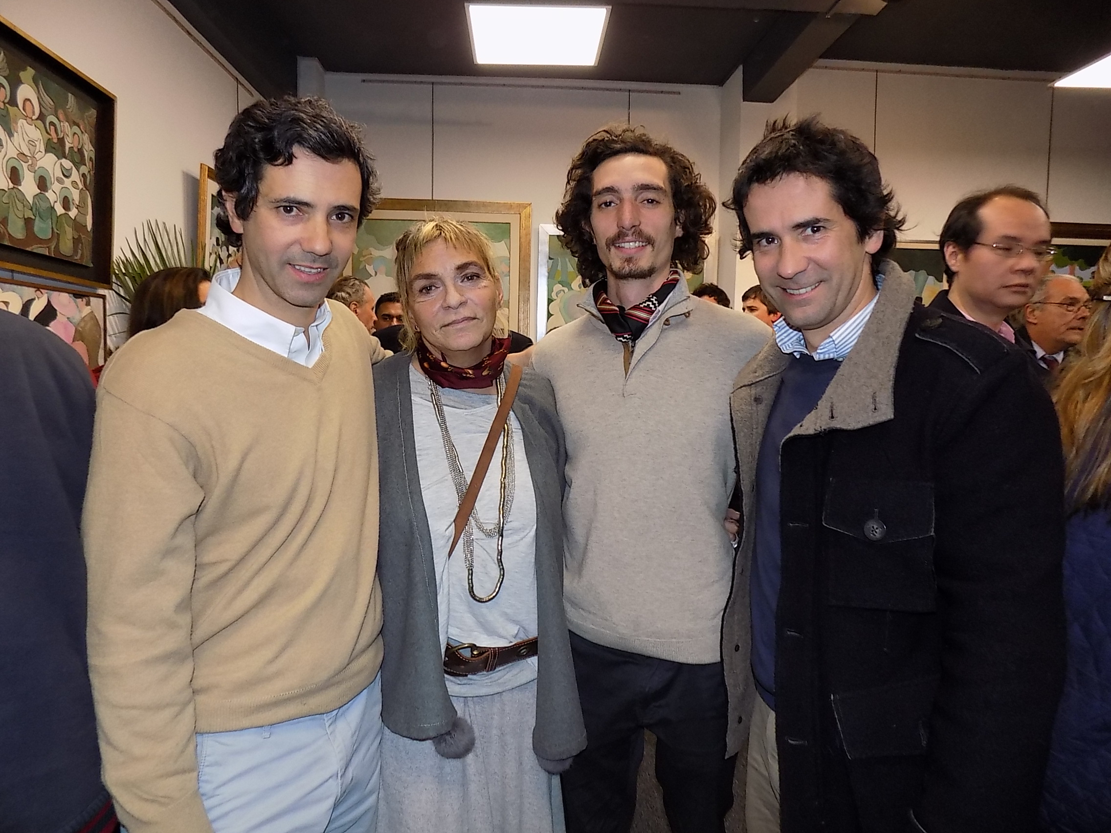 Sebastián Zorrilla, Francisca Zorrila, Agustín Rompani, Rodrigo Zorrilla de San Martín.