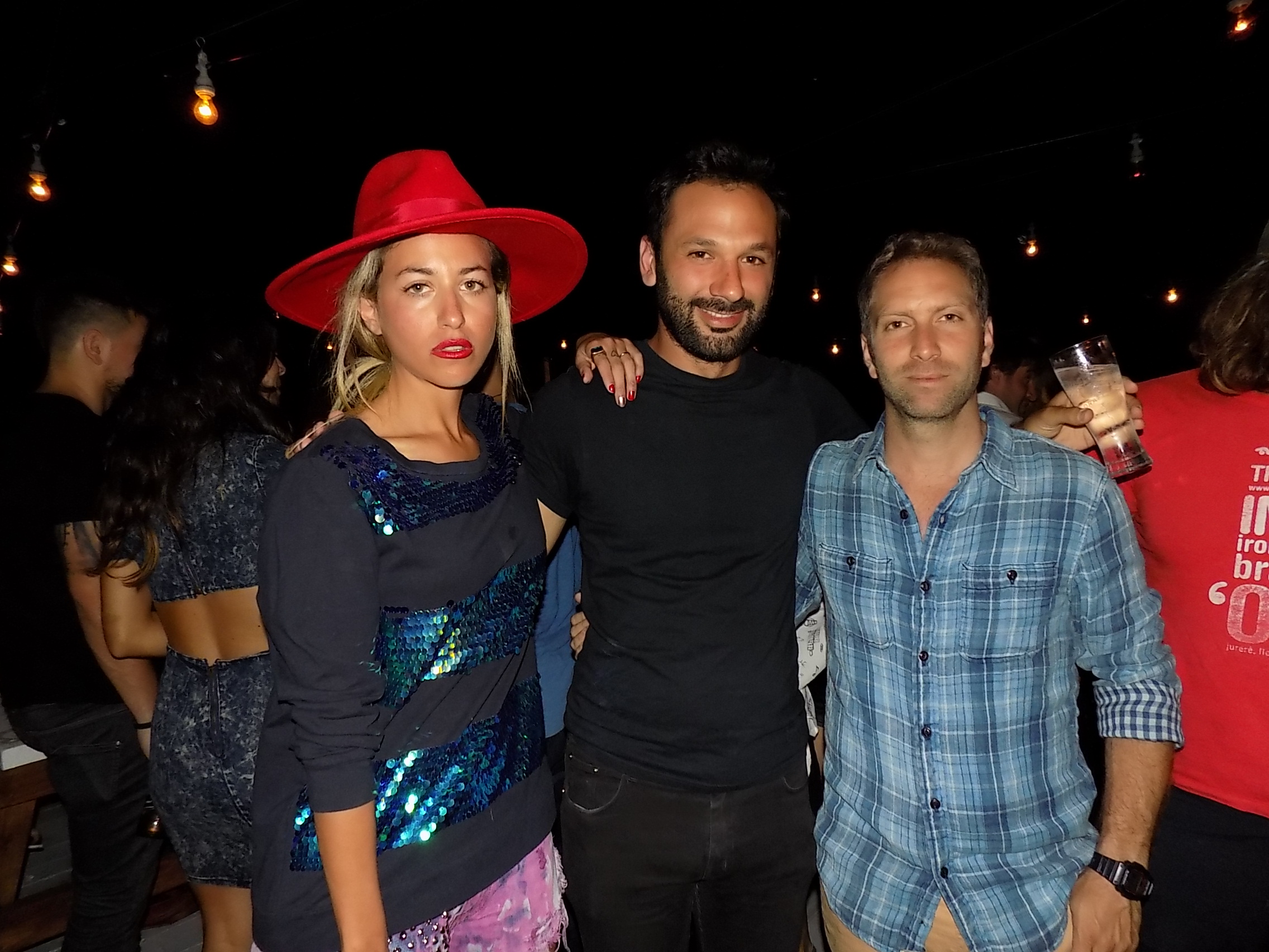 Nati Saal, Fede Romero, Mati Beraja.